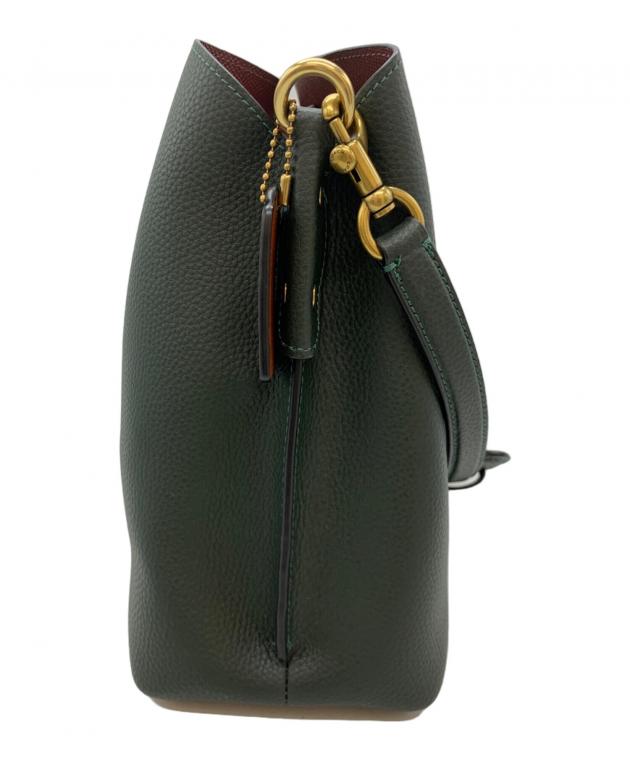 中古・古着通販】COACH (コーチ) ウィロウ ショルダーバッグ グリーン