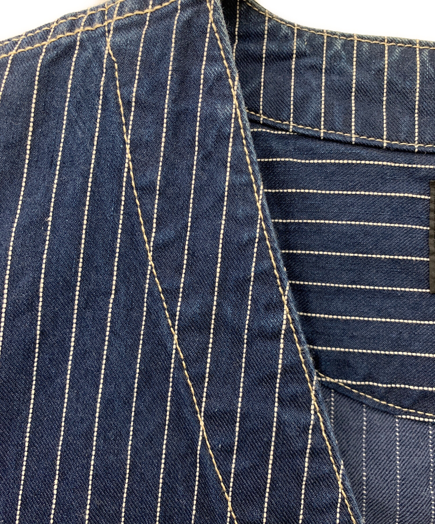 中古・古着通販】Schott (ショット) OLD HICKORY VEST ネイビー サイズ