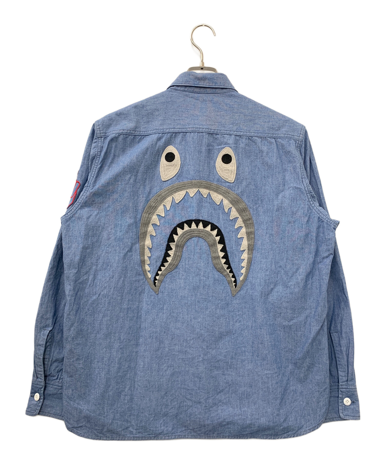 中古・古着通販】A BATHING APE (アベイシングエイプ) 長袖シャツ