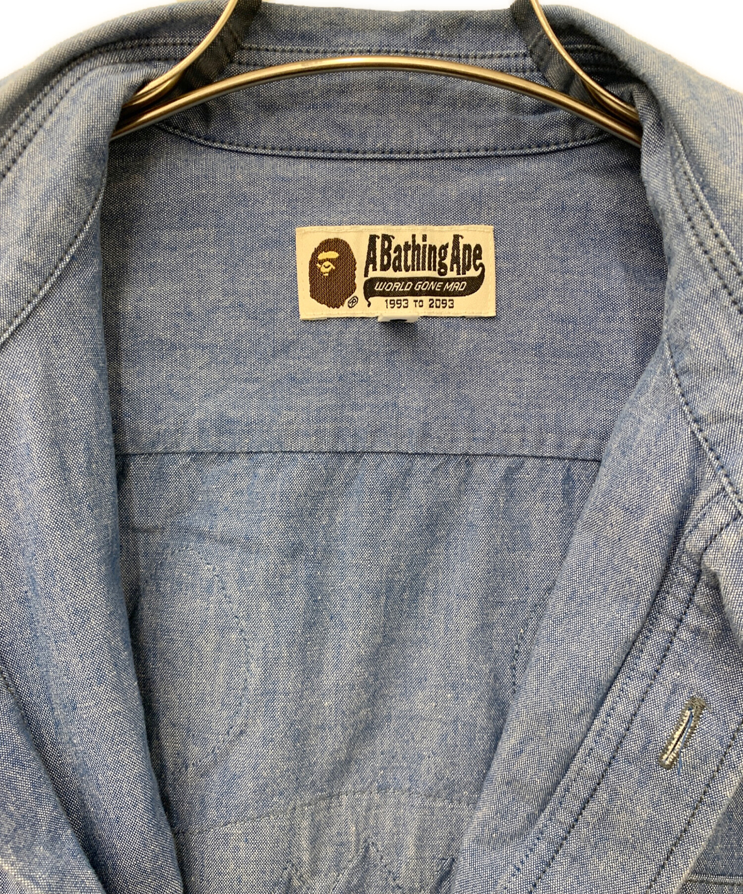 中古・古着通販】A BATHING APE (アベイシングエイプ) 長袖シャツ