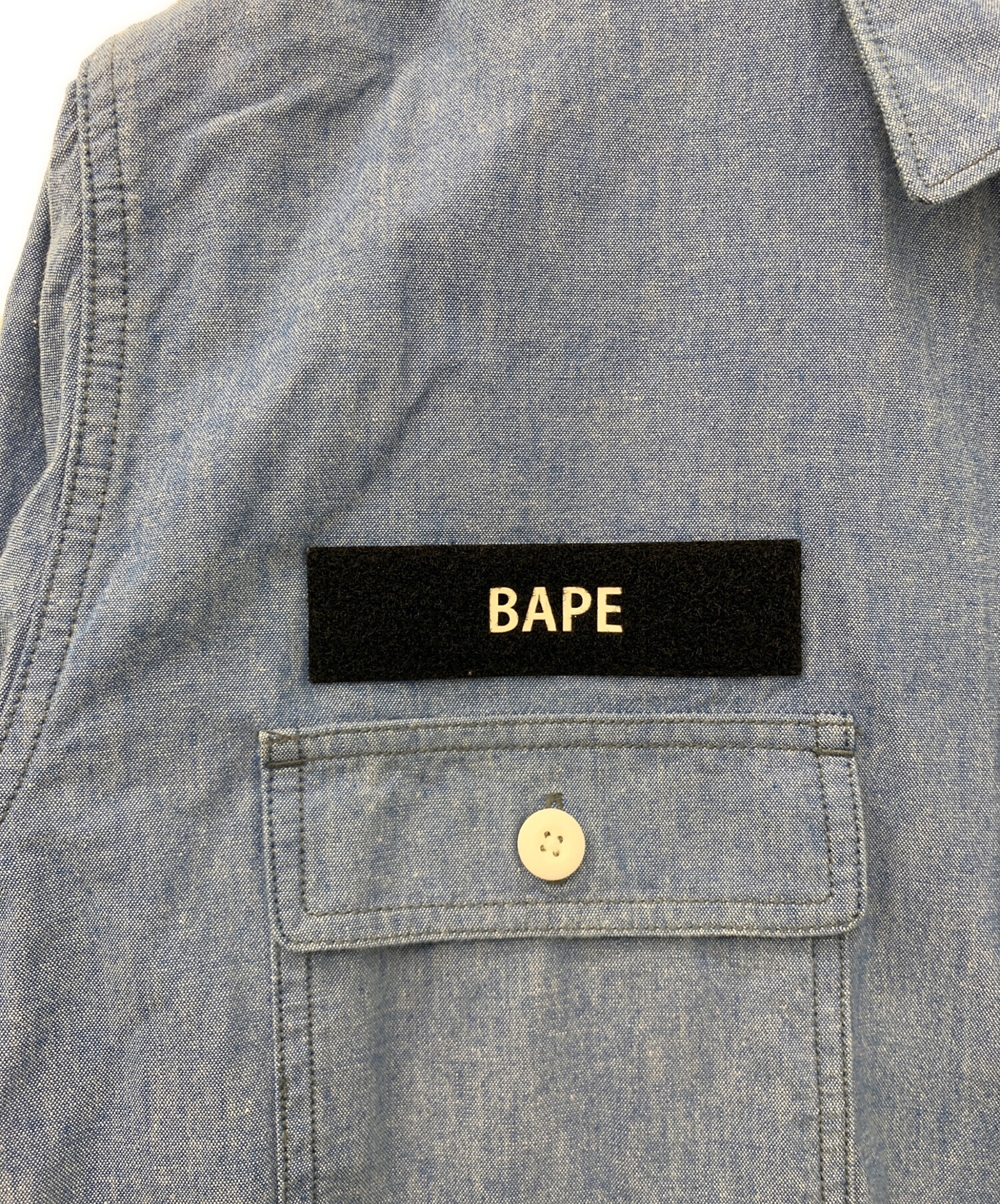 中古・古着通販】A BATHING APE (アベイシングエイプ) 長袖シャツ