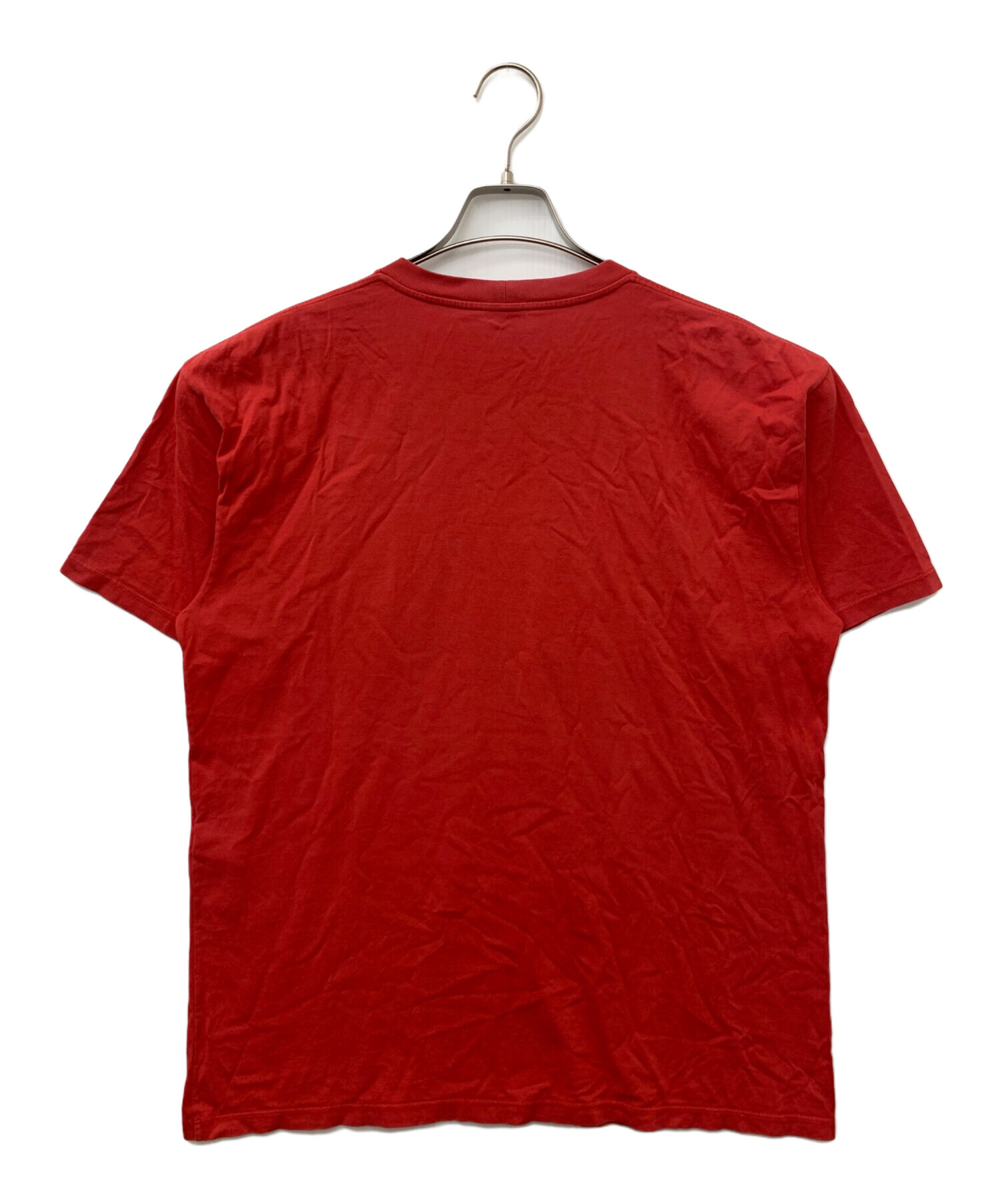 【中古】「非常に良い」トゥルーティアーズ 中古・古着通販】CELINE (セリーヌ) ルーズロゴTシャツ レッド サイズ