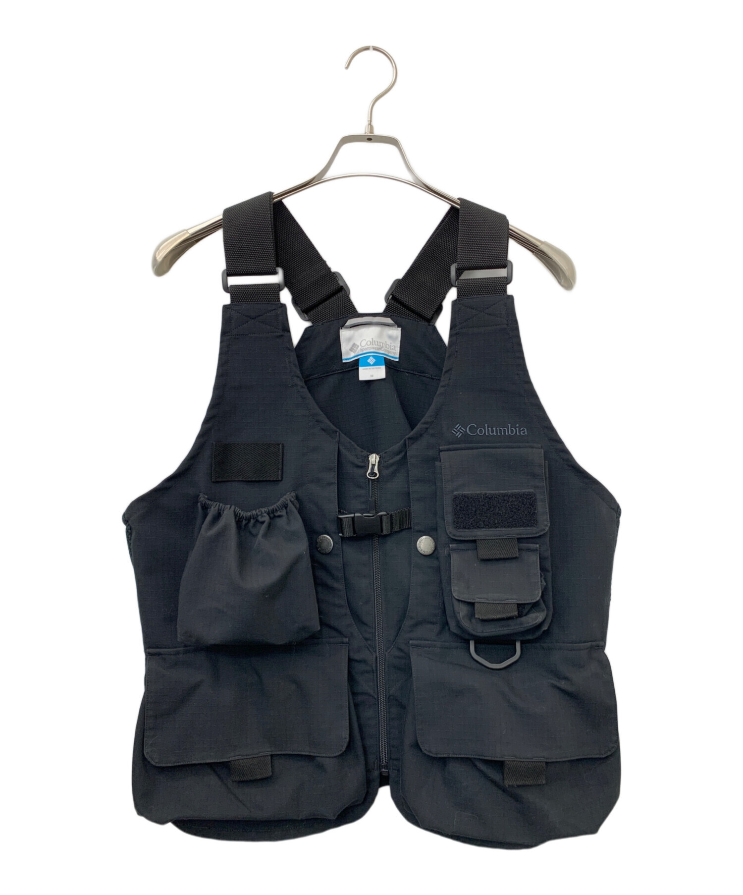 Columbia グリーンパインズベスト ブラック 中古・古着通販】Columbia (コロンビア) グリーンパインズベスト