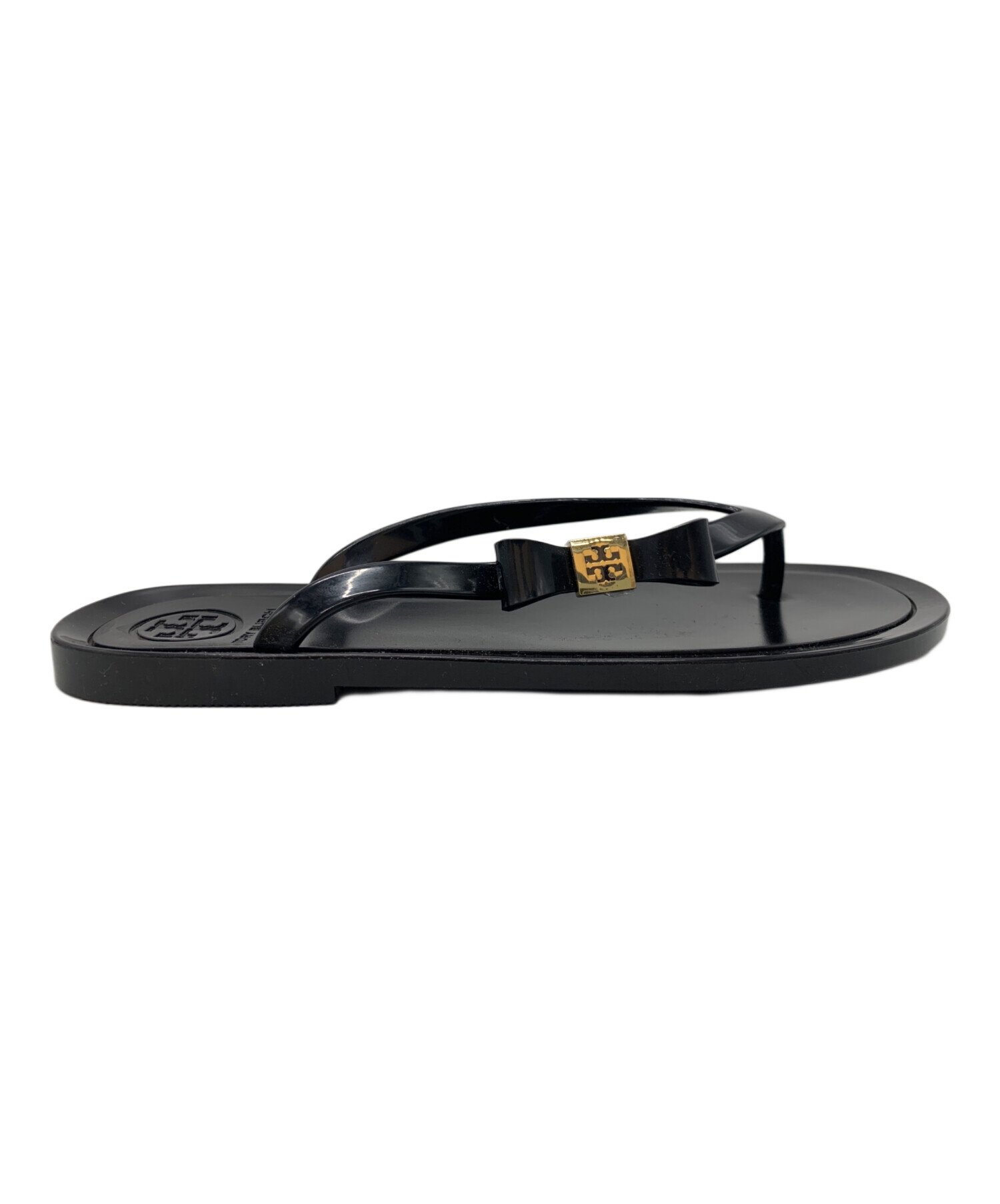 中古・古着通販】TORY BURCH (トリーバーチ) サンダル ブラック サイズ