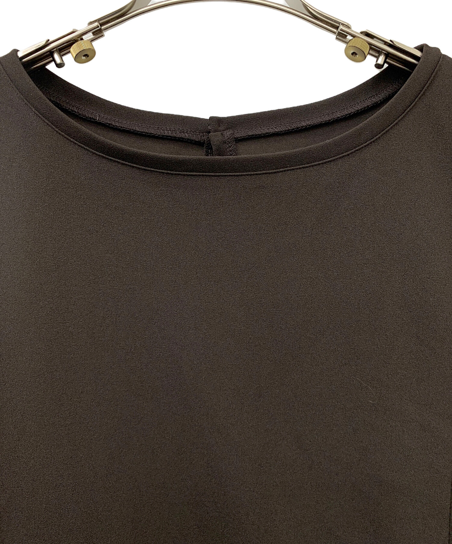 中古・古着通販】crewre (クルーレ) ジョーゼットシェイプワンピース