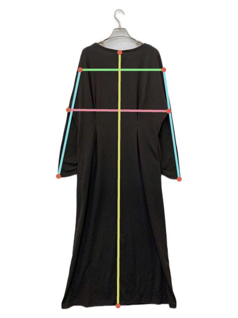 中古・古着通販】crewre (クルーレ) ジョーゼットシェイプワンピース