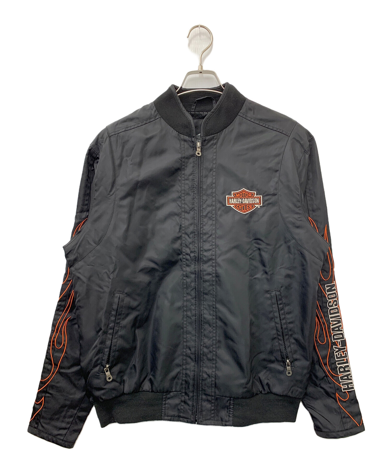 [古着]HARLEY-DAVIDSON バイカー/ナイロンジャケット M 中古・古着通販】HARLEY-DAVIDSON (ハーレーダビッドソン) ナイロン