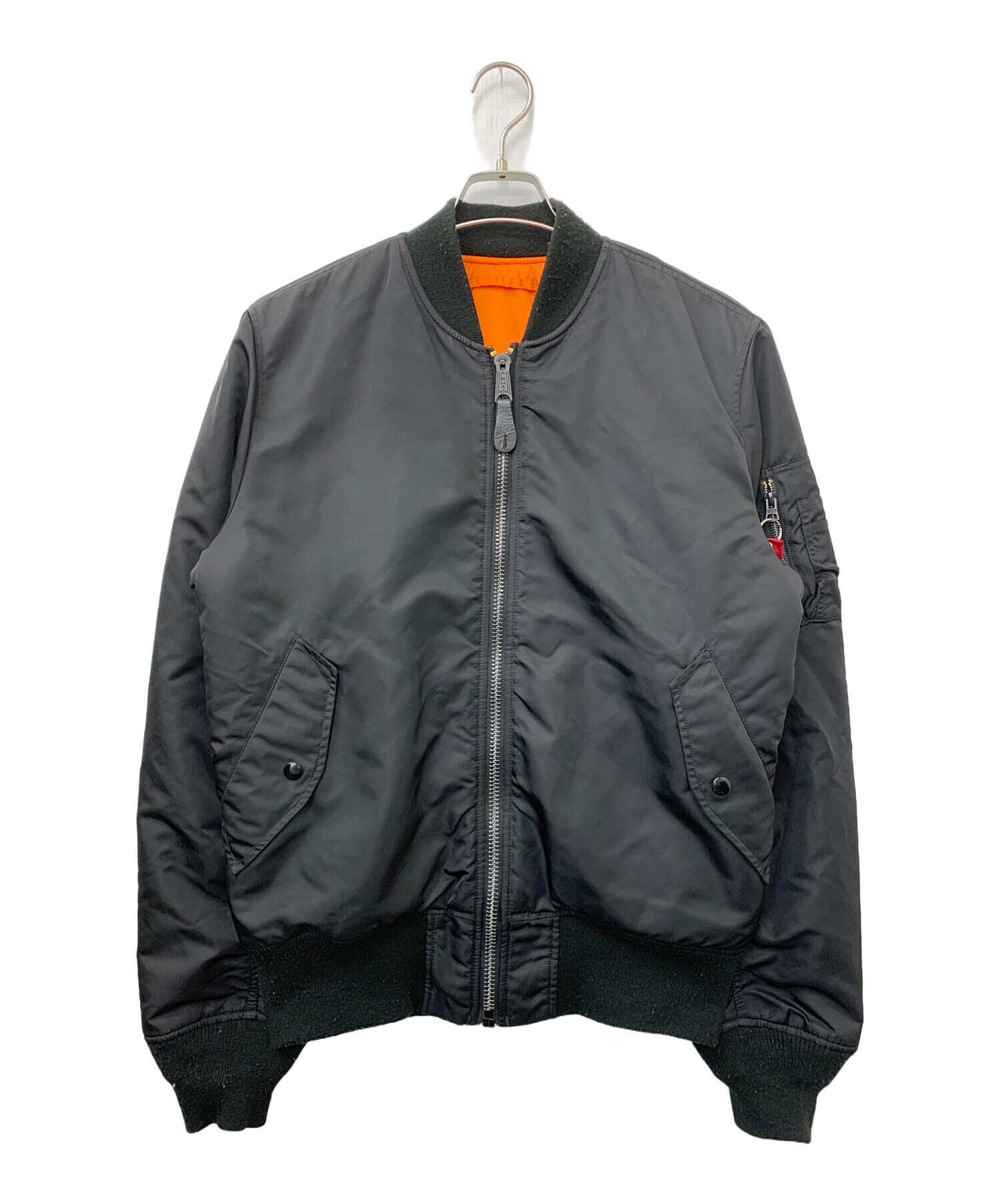 中古・古着通販】ALPHA (アルファ) リバーシブルMA-1ジャケット