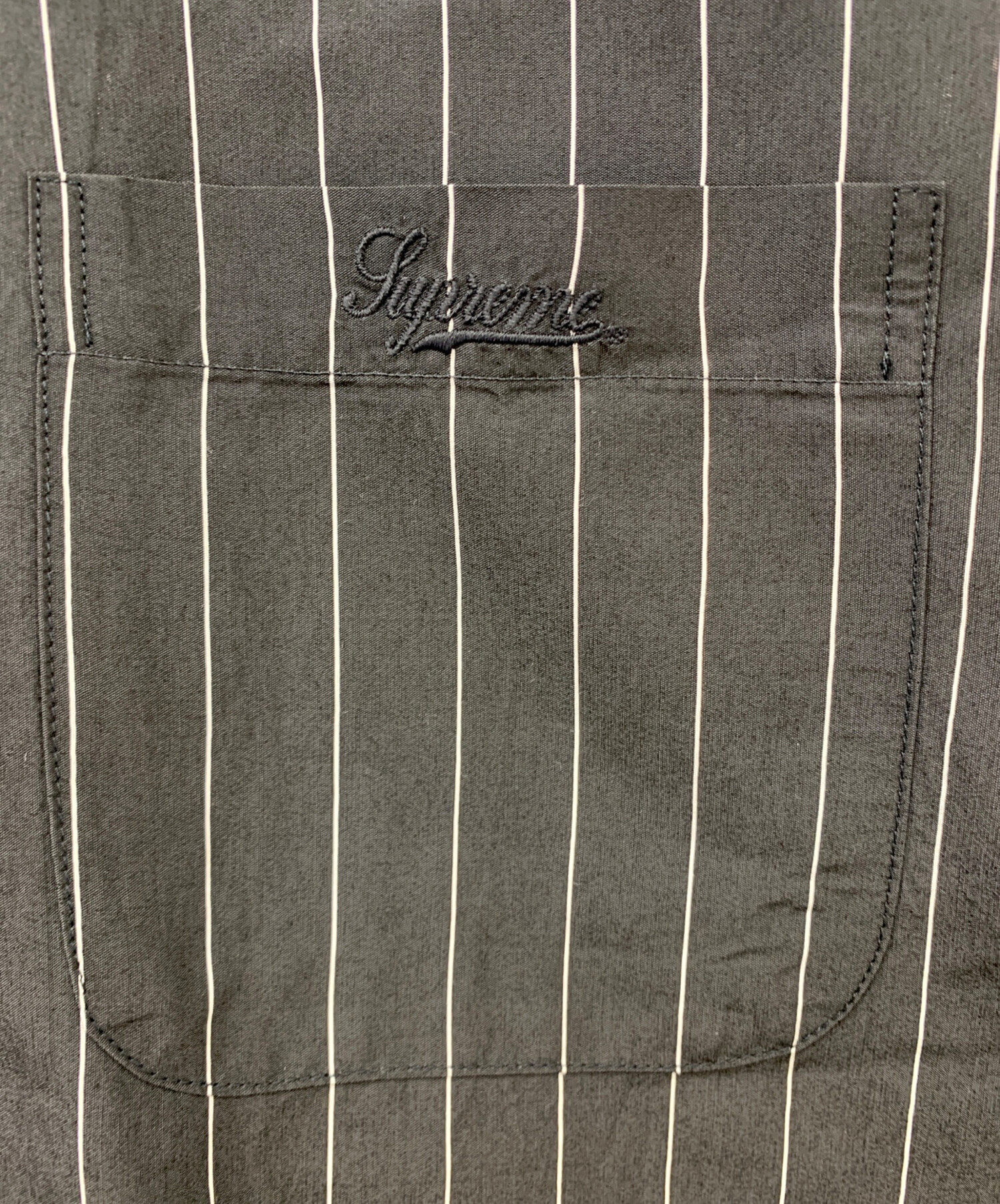 中古・古着通販】SUPREME (シュプリーム) Stripe S/S Pajama Shirt