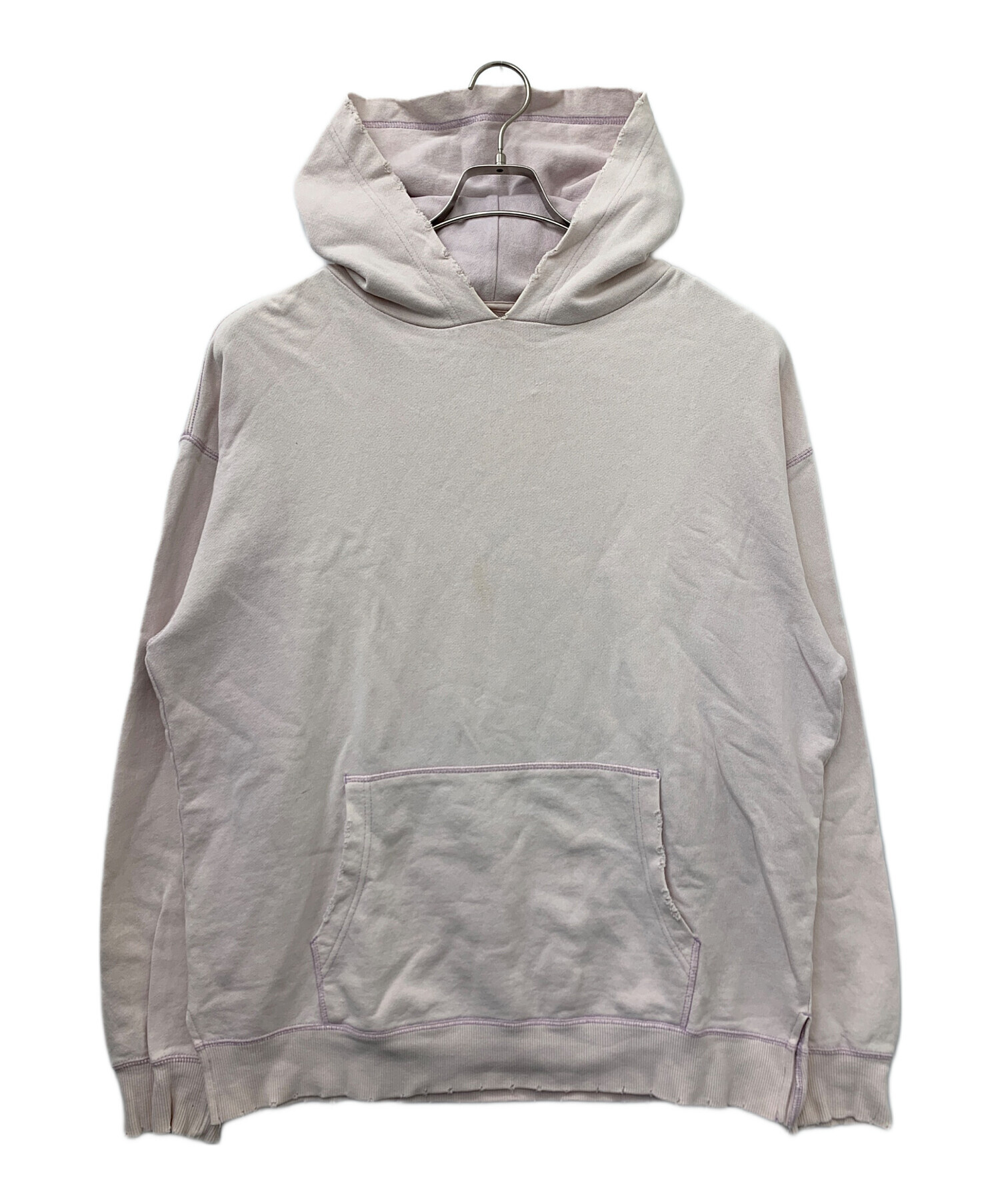Ron Herman × Champion“ ダメージ ペイント加工” パーカー 中古・古着通販】Ron Herman (ロンハーマン) ダメージ加工プルオーバー
