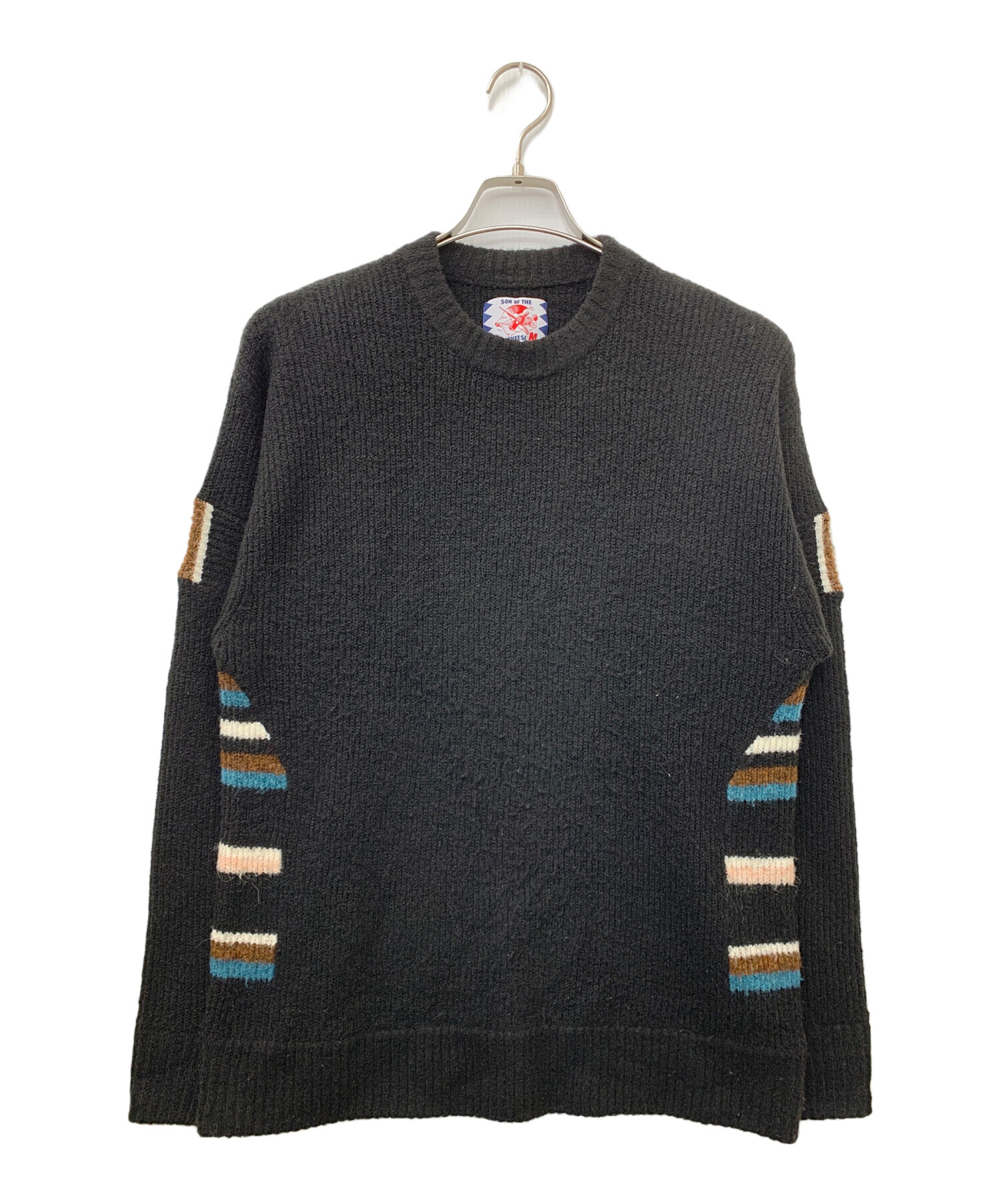 中古・古着通販】son of the cheese (（サノバチーズ）) BORDER CREW