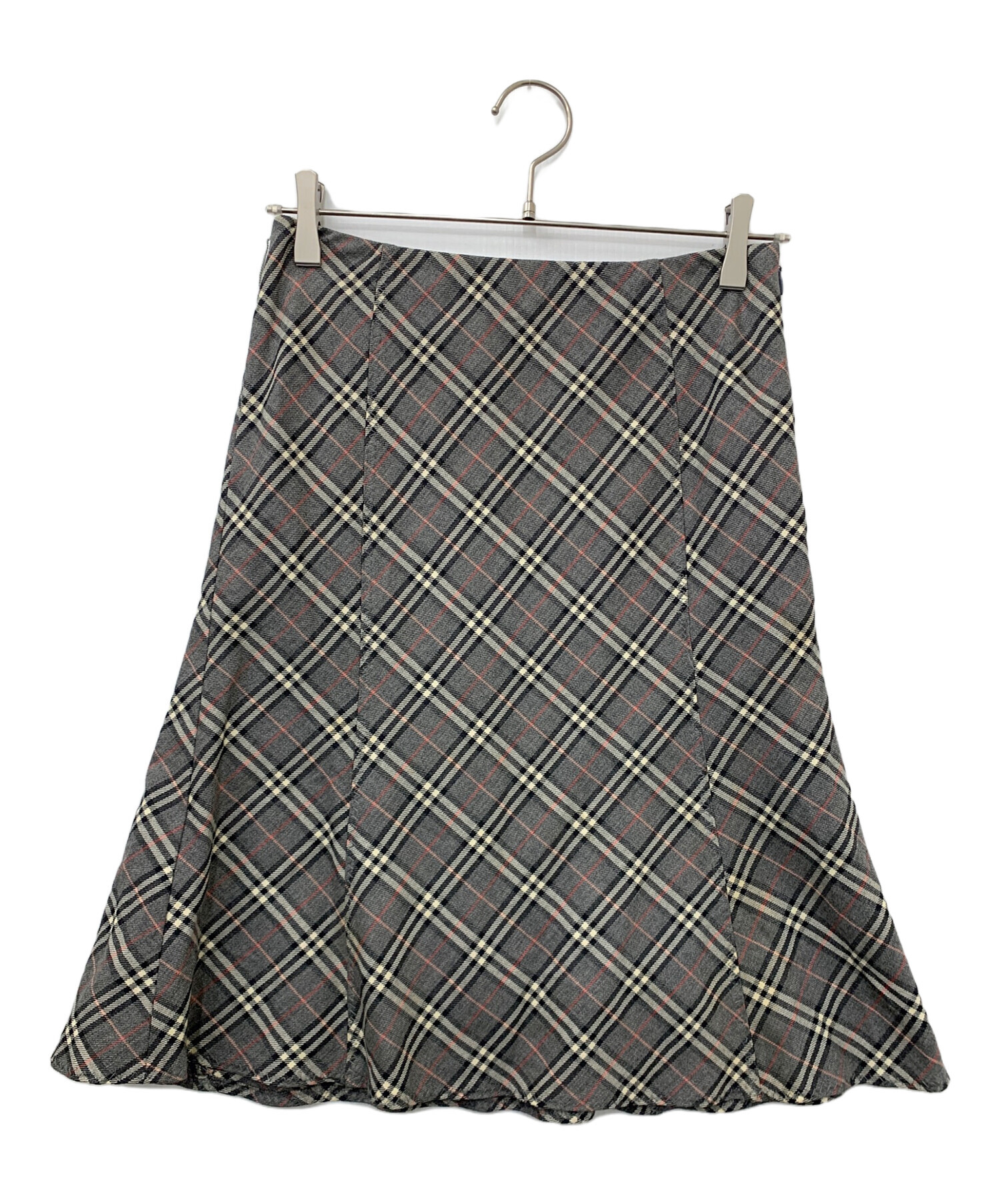 【美品】BURBERRY BLUE LABEL チェック柄スカート 36サイズ 中古・古着通販】BURBERRY BLUE LABEL (バーバリー ブルー レーベル