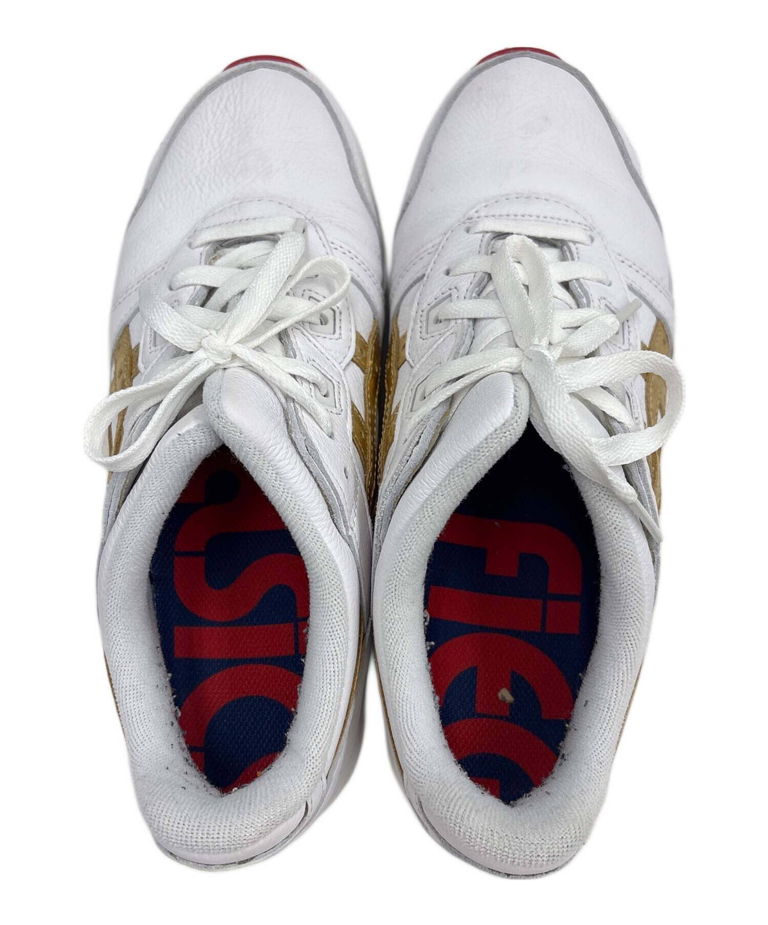 中古・古着通販】asics (アシックス) スニーカー ホワイト サイズ:26.5