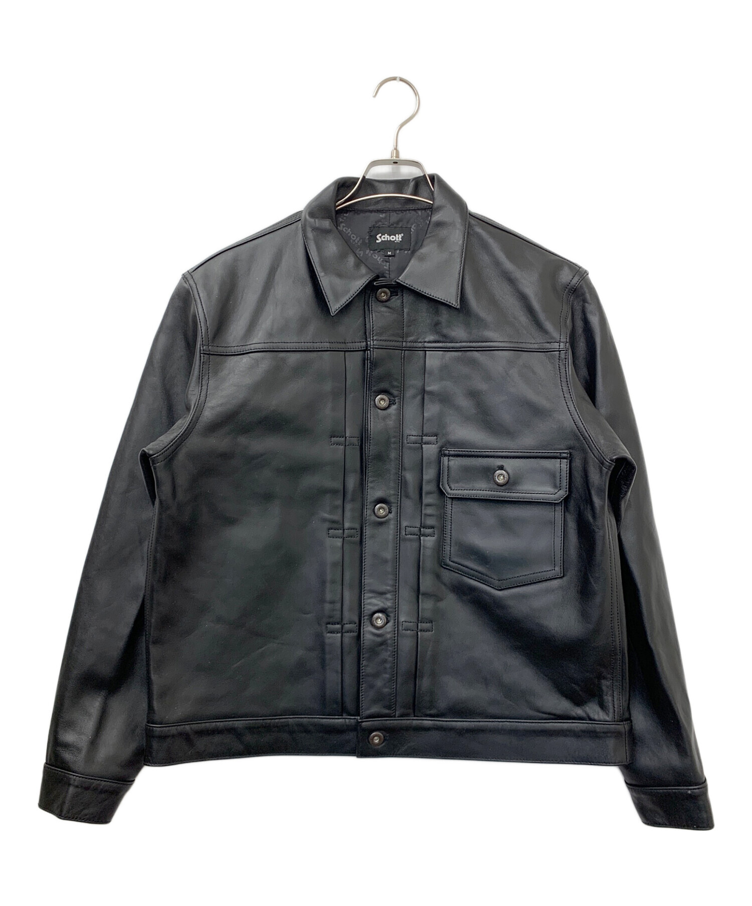 中古・古着通販】Schott (ショット) SHEEP LEATHER 1st TRACKER JACKET