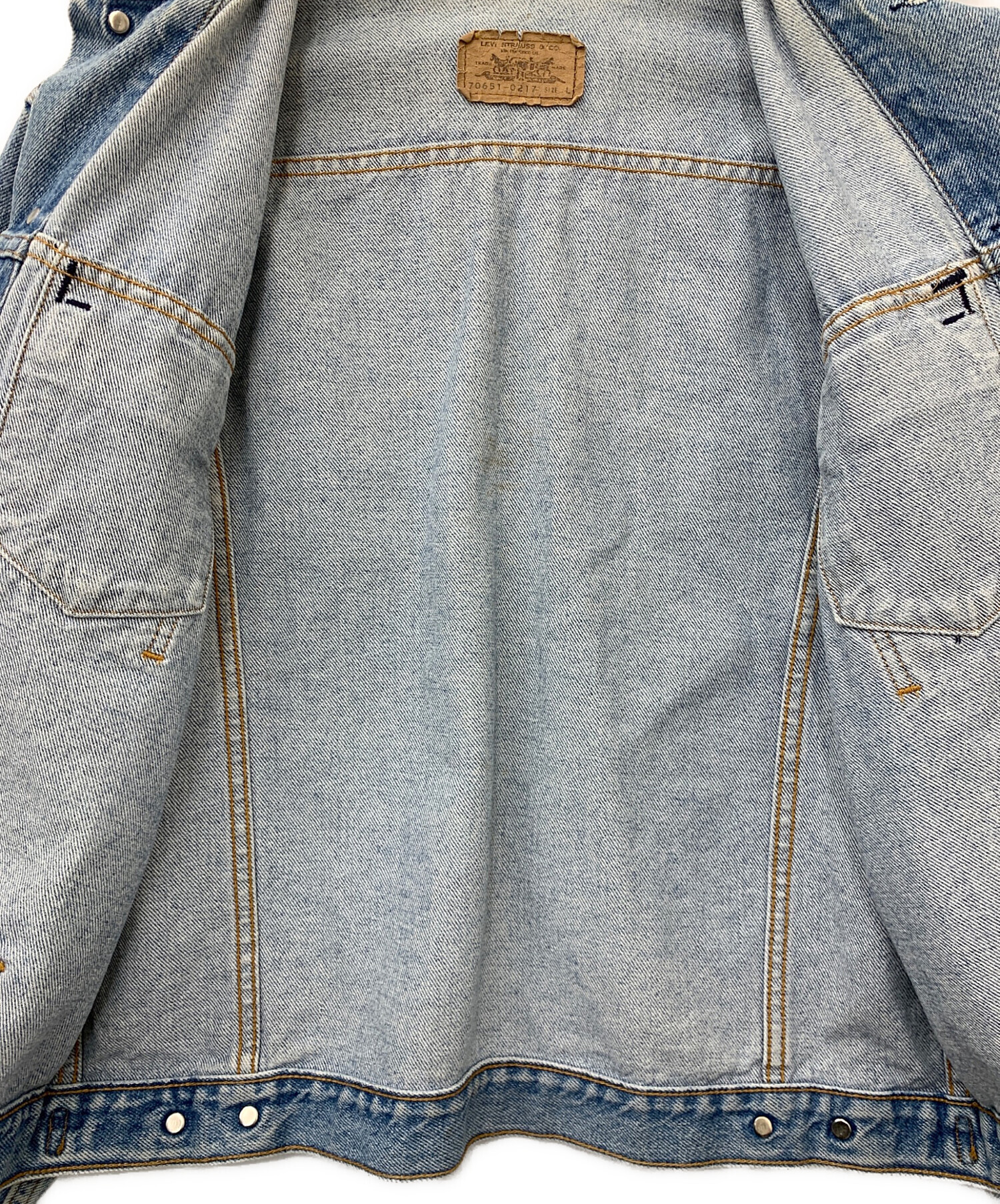 中古・古着通販】LEVI'S (リーバイス) 3rd デニムジャケット ブルー