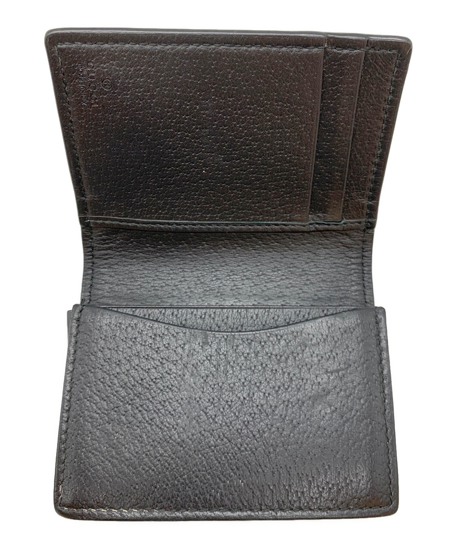 中古・古着通販】GUCCI (グッチ) カードケース ブラック｜ブランド