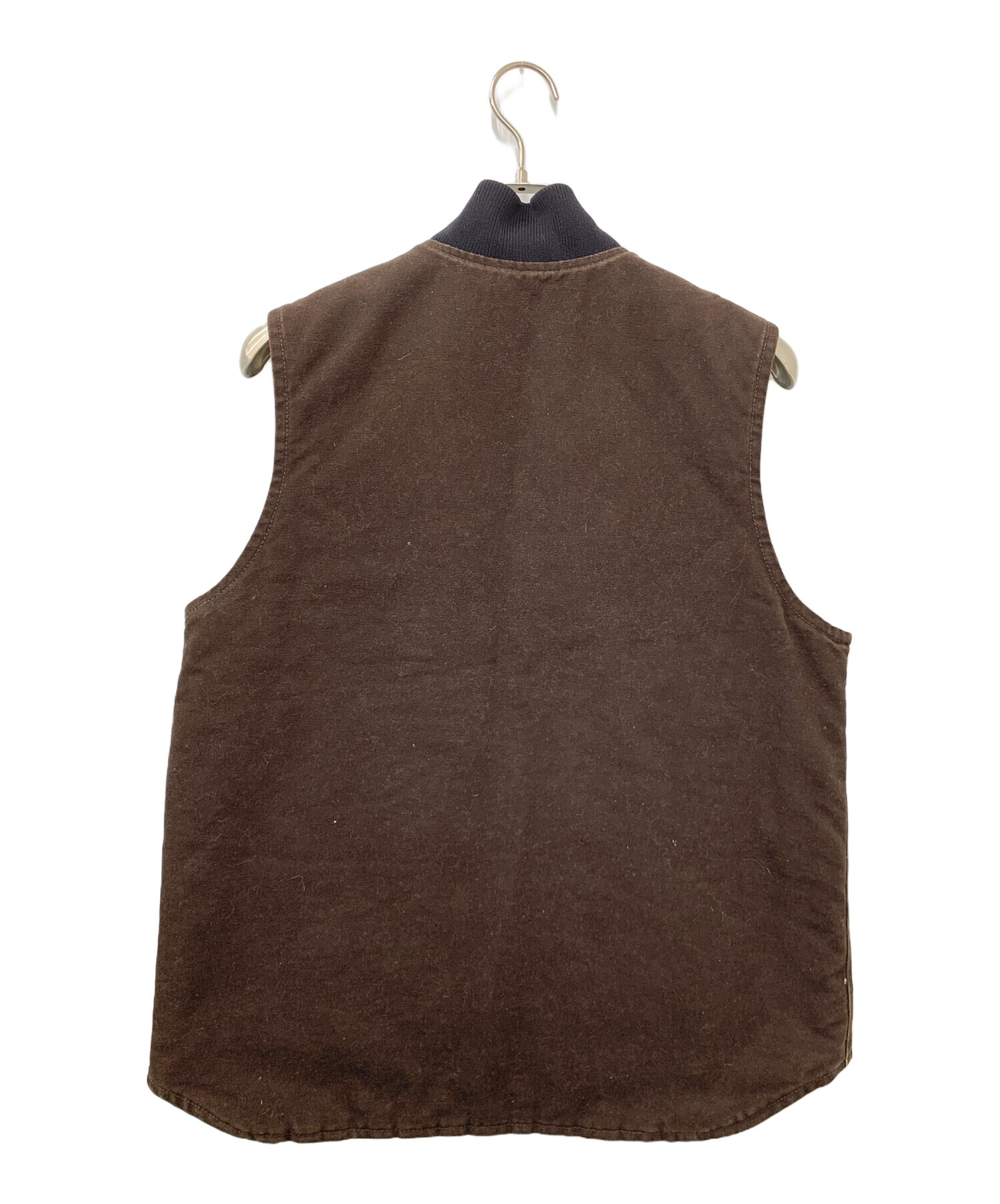 Carhartt ダークブラウン ベスト Lサイズ　dkb 中古・古着通販】CarHartt (カーハート) ダックベスト ブラウン サイズ