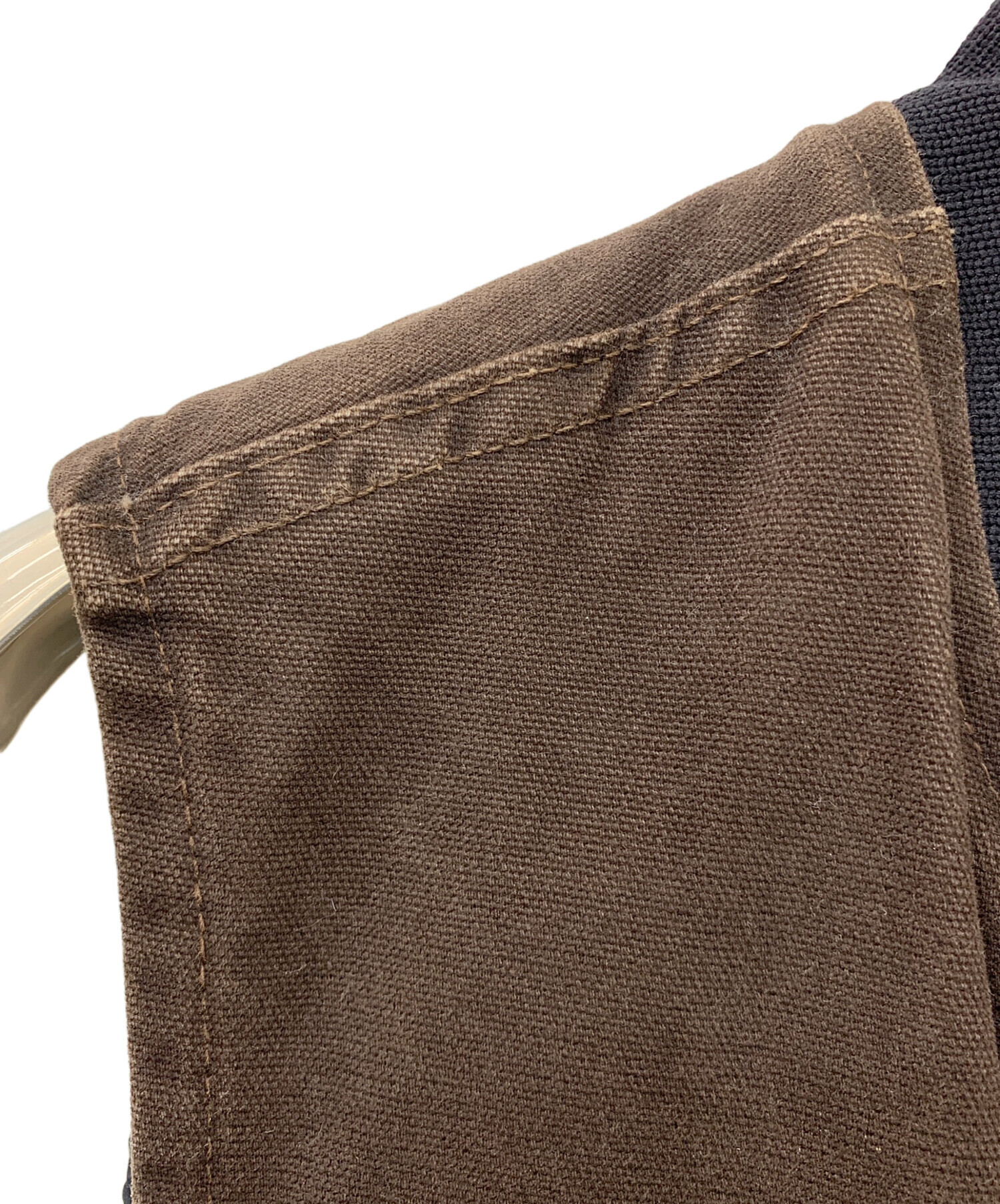 中古・古着通販】CarHartt (カーハート) ダックベスト ブラウン サイズ 中古・古着通販】CarHartt (カーハート) ダックベスト ブラウン サイズ