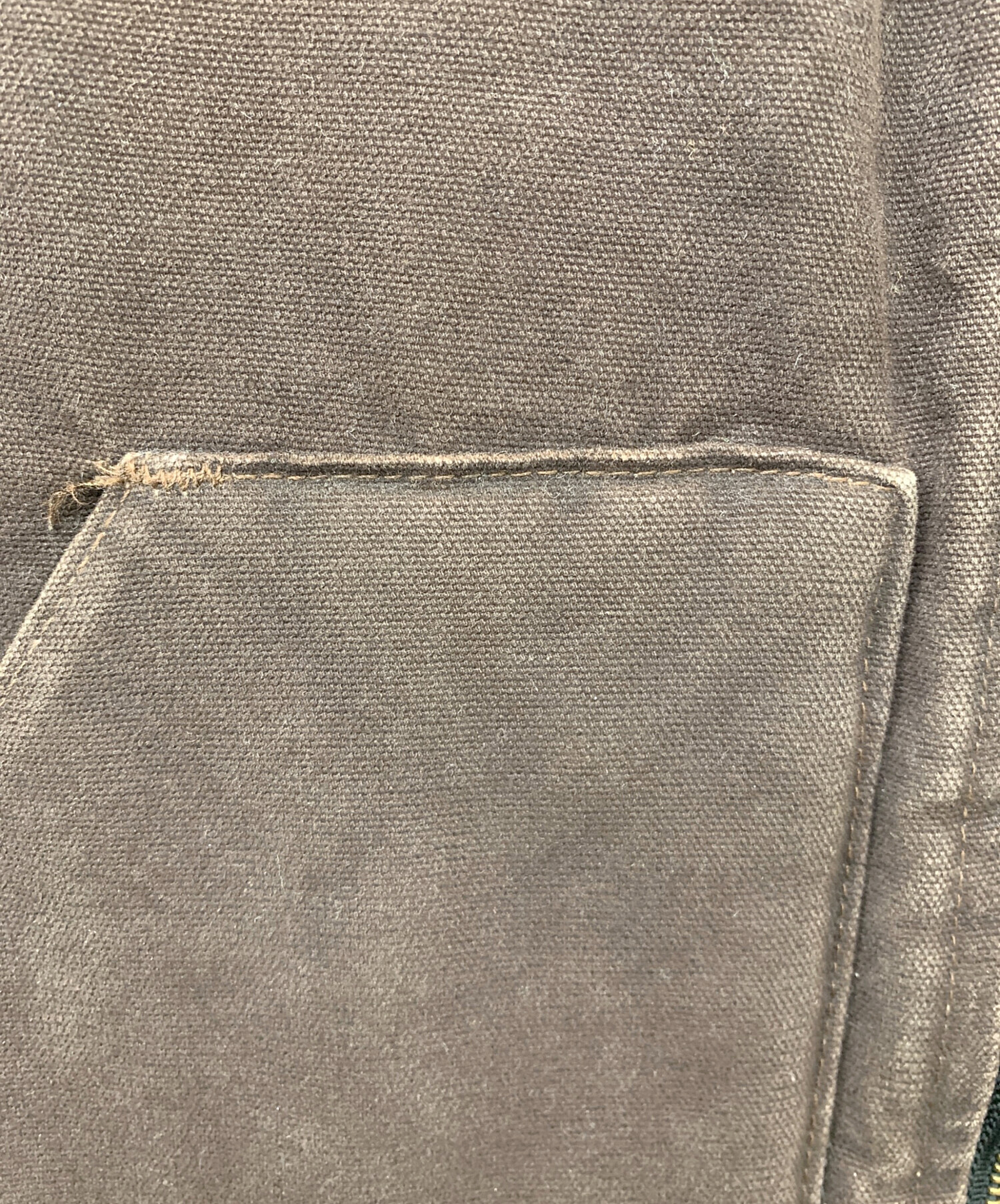 中古・古着通販】CarHartt (カーハート) ダックベスト ブラウン サイズ