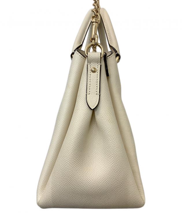 中古・古着通販】COACH (コーチ) キャリーオール2WAYバッグ ホワイト