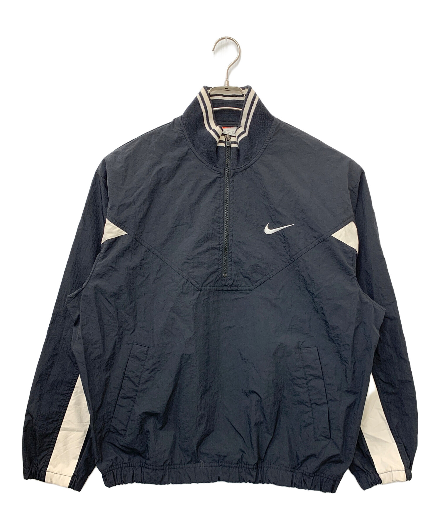 中古・古着通販】NIKE (ナイキ) アノラックパーカー ブラック サイズ:M