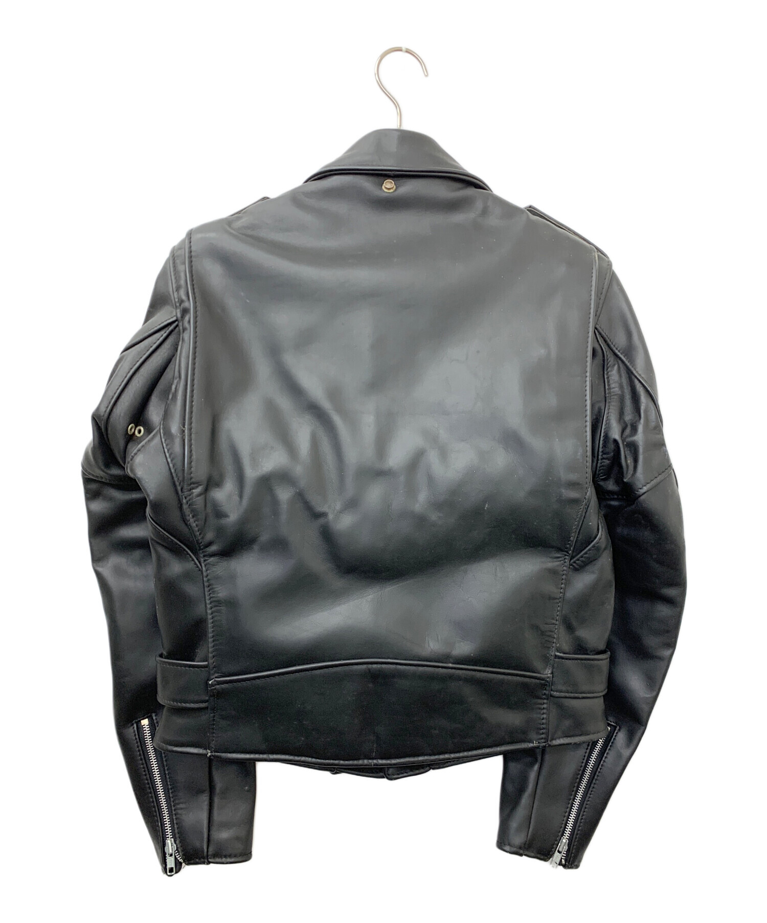 ビンテージ　USA製schott ショットダブルライダースジャケットサイズ38号 中古・古着通販】Schott (ショット) ダブルライダースジャケット