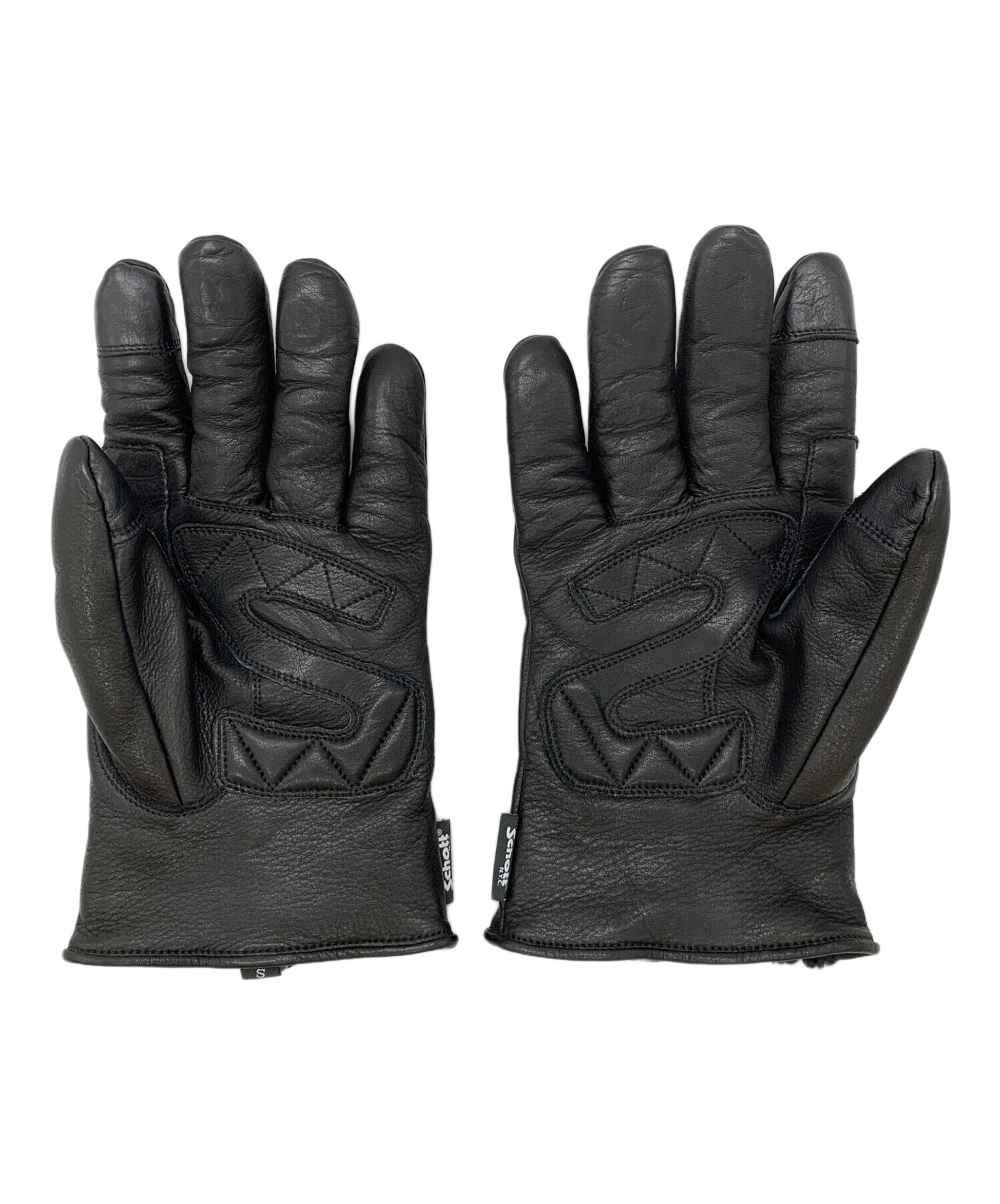 中古・古着通販】Schott (ショット) WINTER ZIP LEATHER GLOVE
