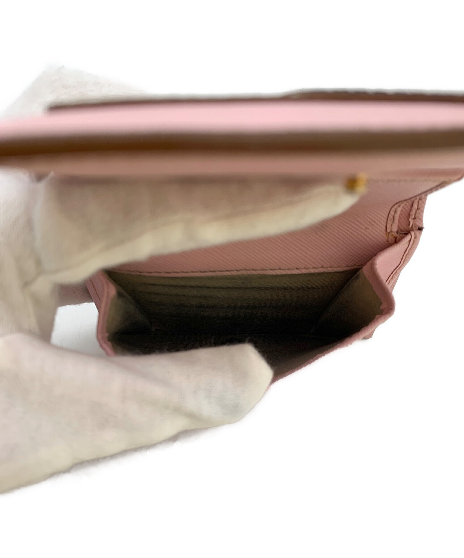 中古・古着通販】MARNI (マルニ) 2つ折り財布 ブラック・ベージュ