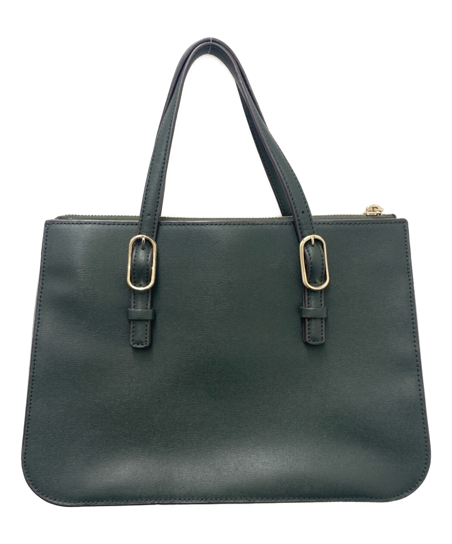 中古・古着通販】Kate Spade (ケイトスペード) ハンドバッグ モス