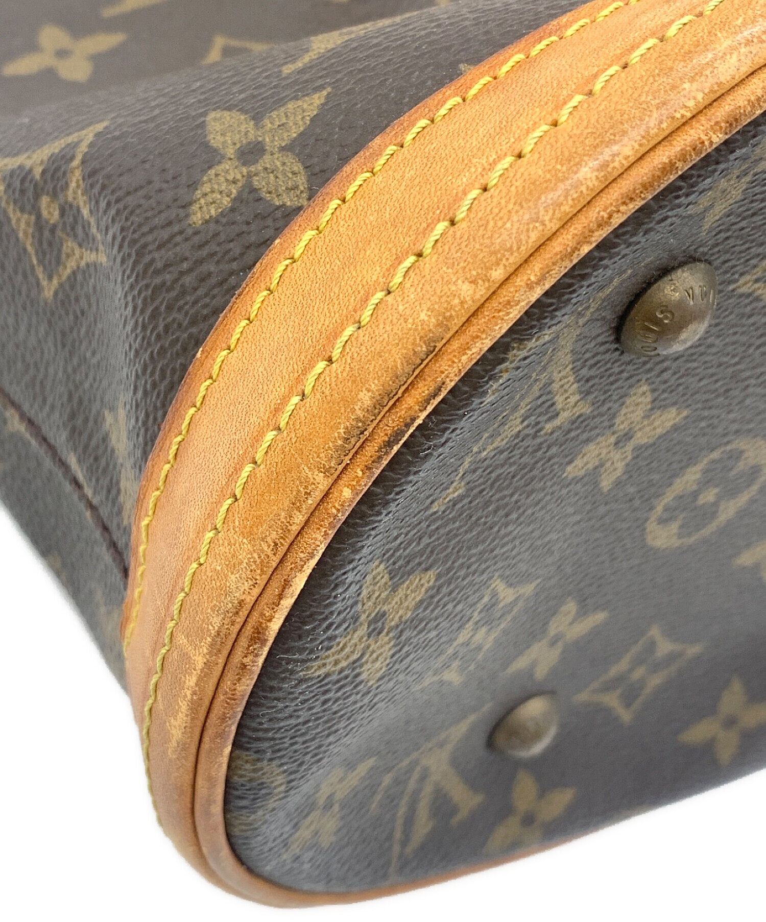 中古・古着通販】LOUIS VUITTON (ルイ ヴィトン) バケットPM ブラウン