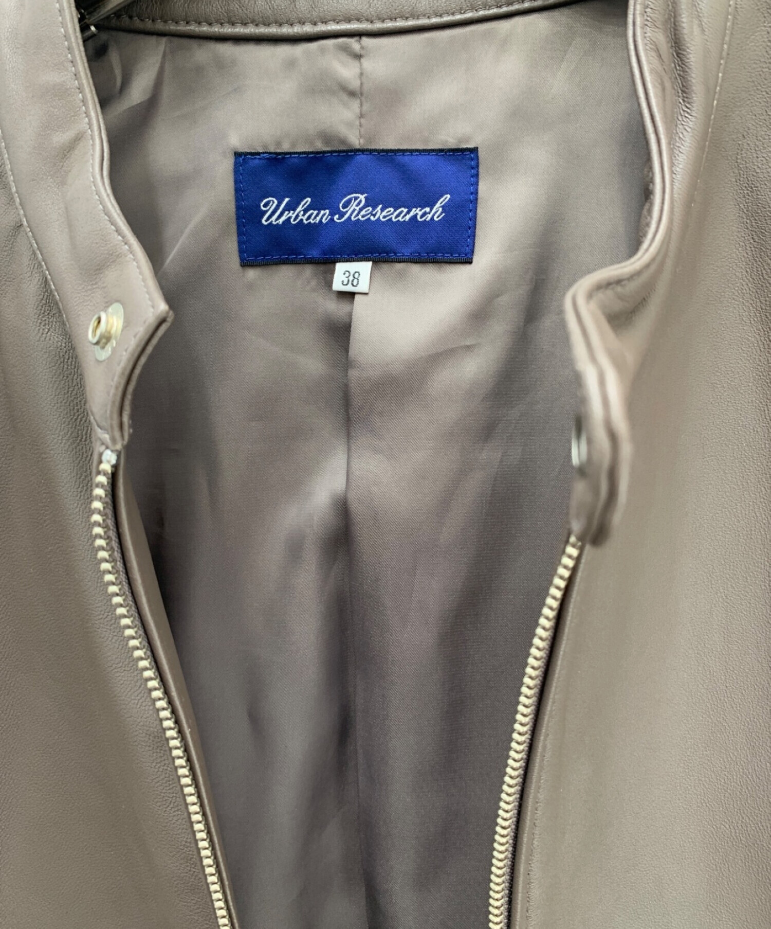 アーバンリサーチ　レザージャケット URBAN RESEARCH ITEMS｜フェイクレザージャケット | Rakuten Fashion