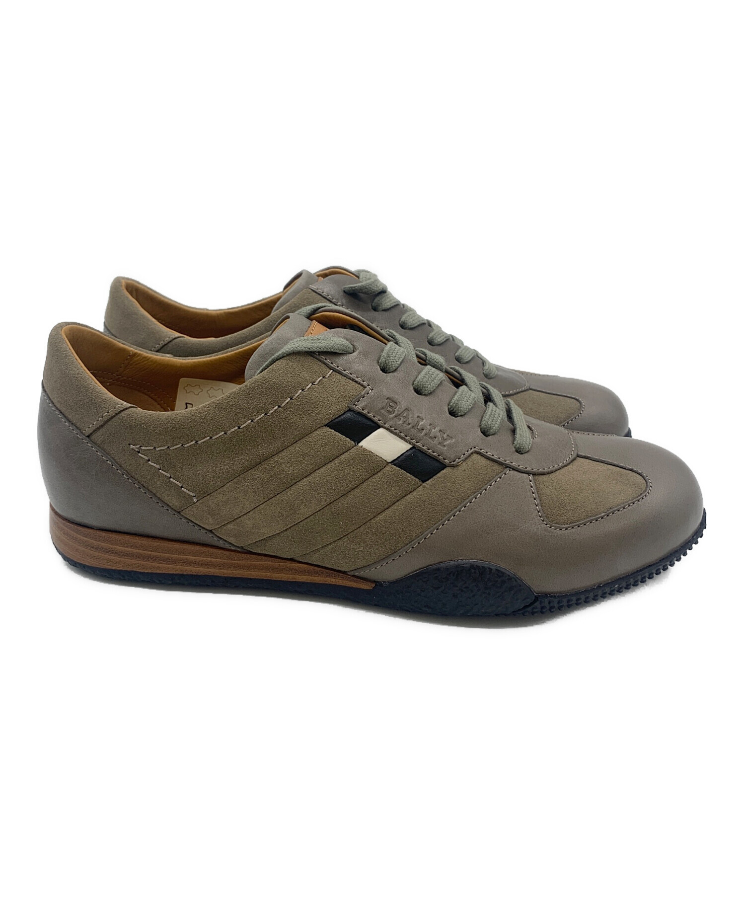 中古・古着通販】BALLY (バリー) ローカットスニーカー モカ サイズ