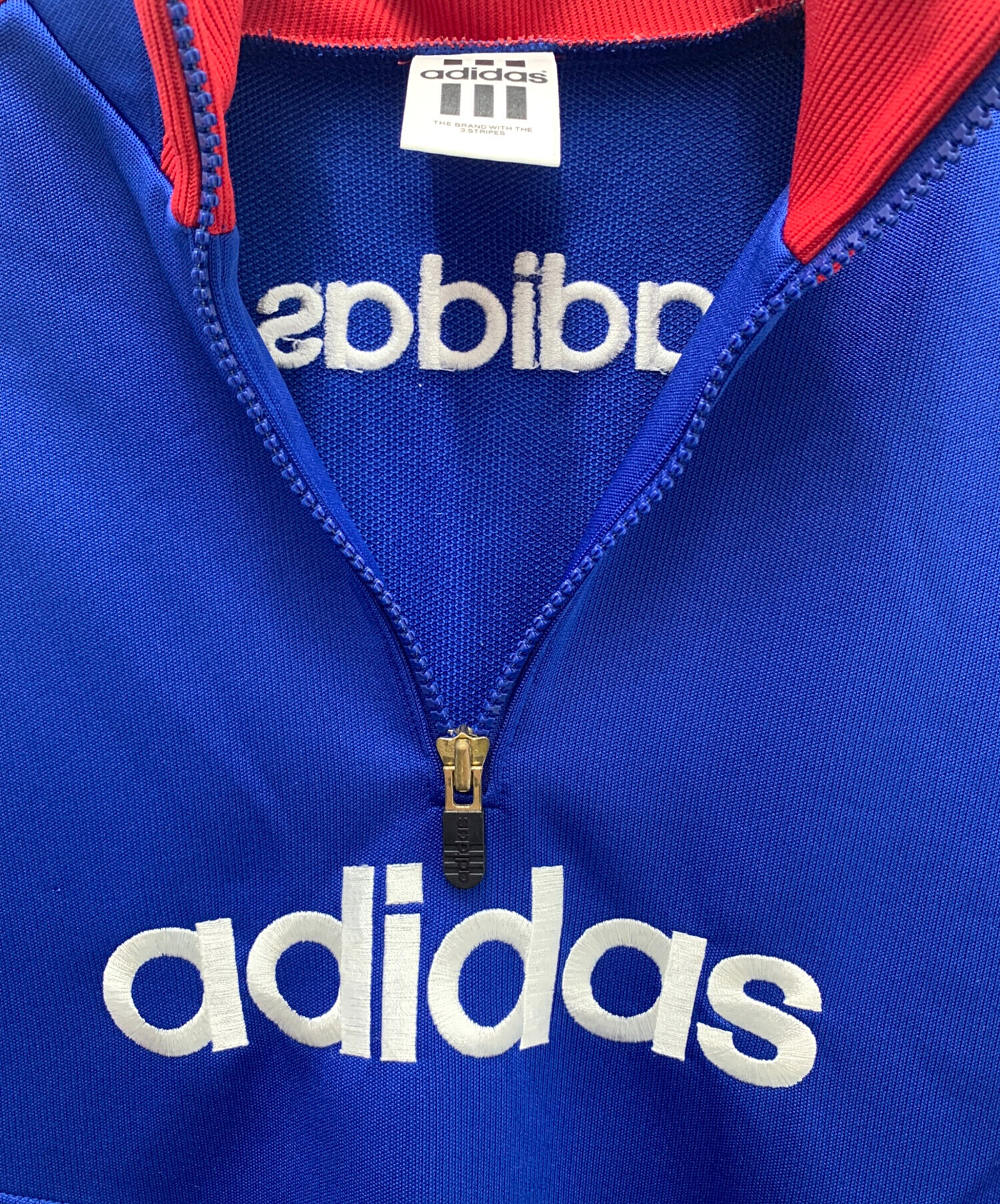 中古・古着通販】adidas (アディダス) 90'sハーフジップトラック