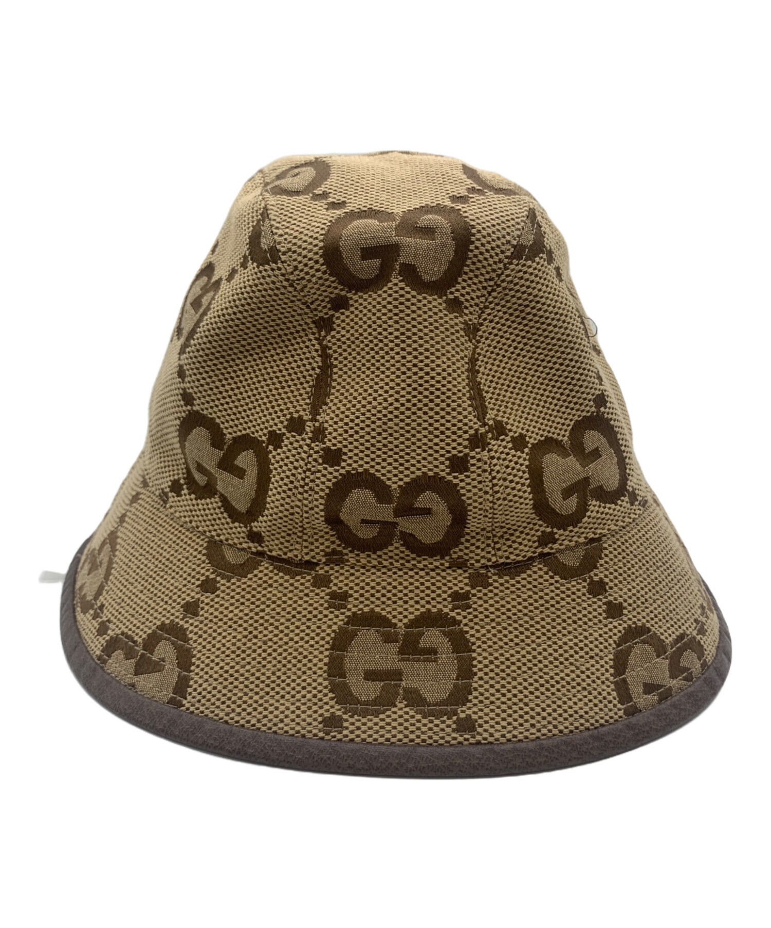 GUCCI お花バケットハット Gucci 花柄 バケットハット イエロー フローラ サイズL Gucci 花柄