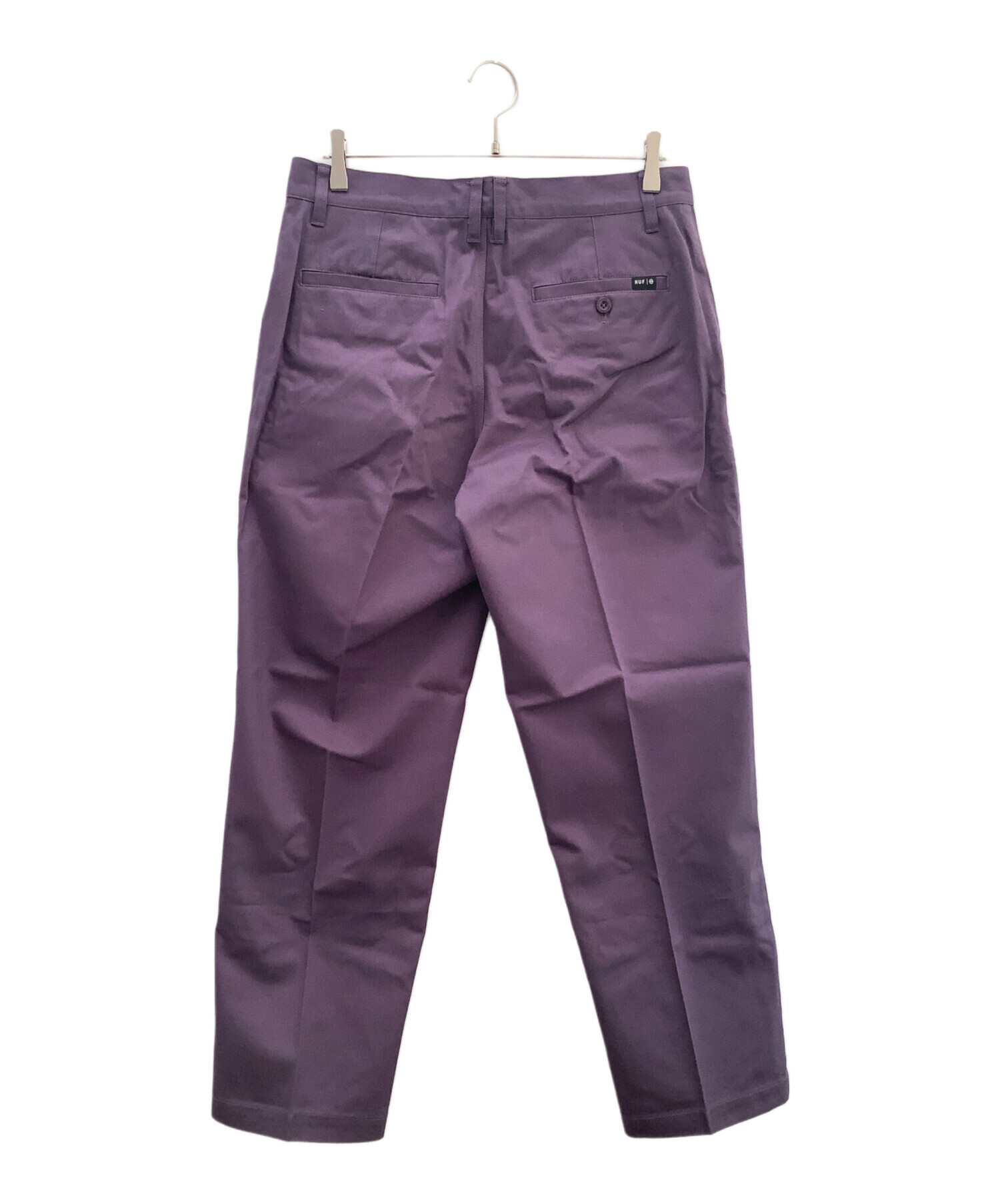 中古・古着通販】HUF (ハフ) パンツ パープル サイズ:32 未使用品 