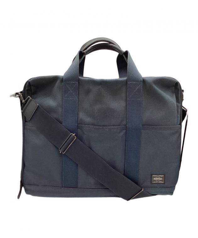 中古・古着通販】PORTER (ポーター) 2WAYブリーフケース ネイビー