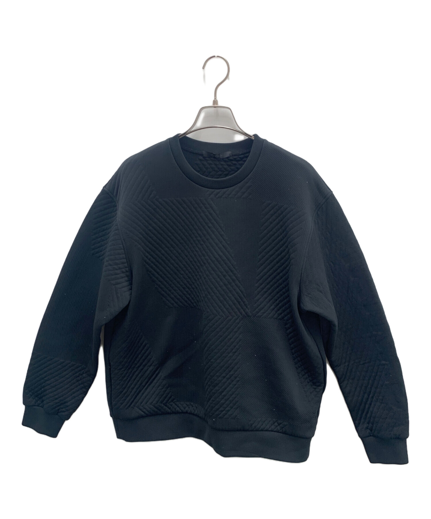 中古・古着通販】TATRAS (タトラス) クルーネックスウェット ブラック 