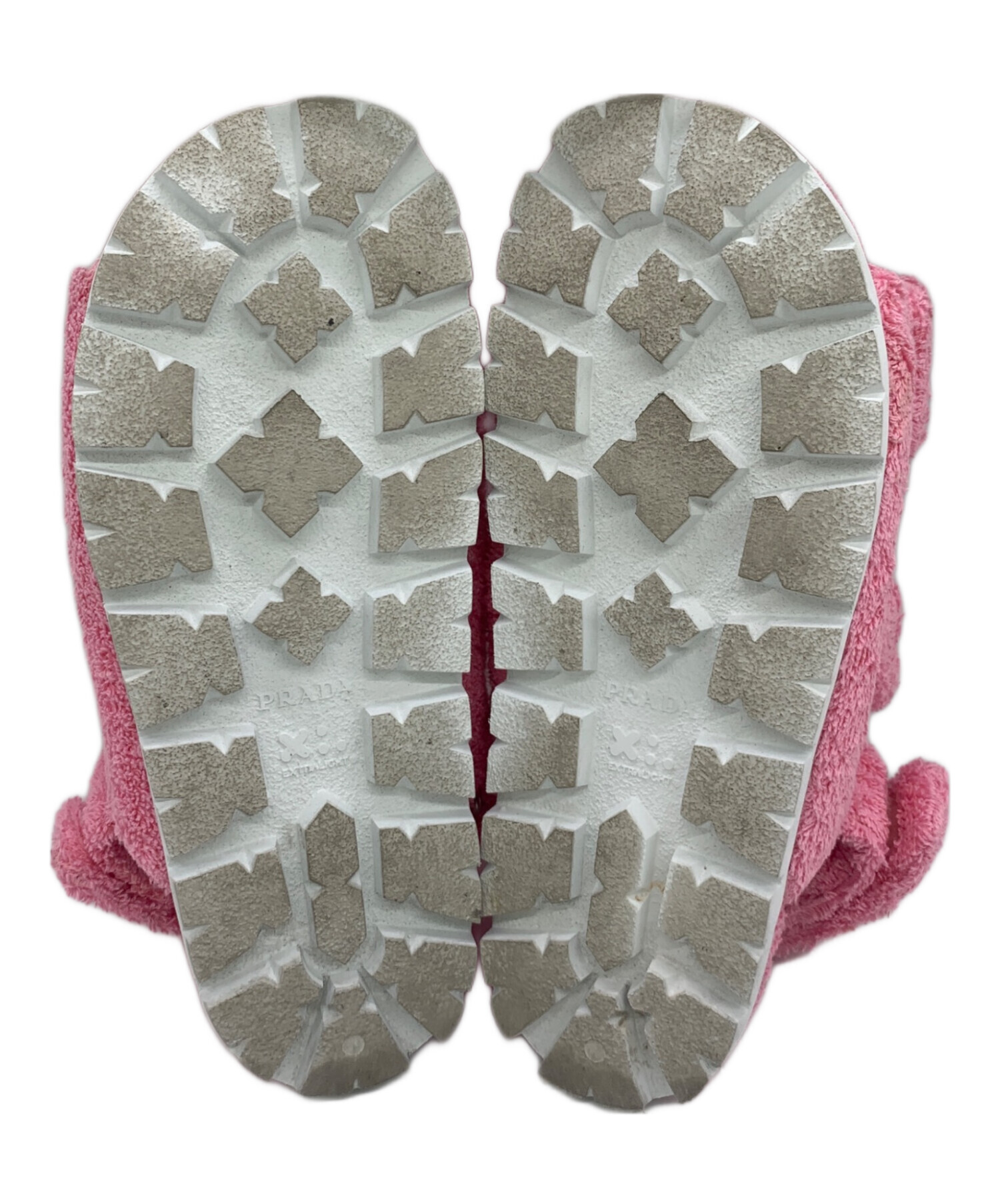 中古・古着通販】PRADA (プラダ) テリークロストライアングルプレート