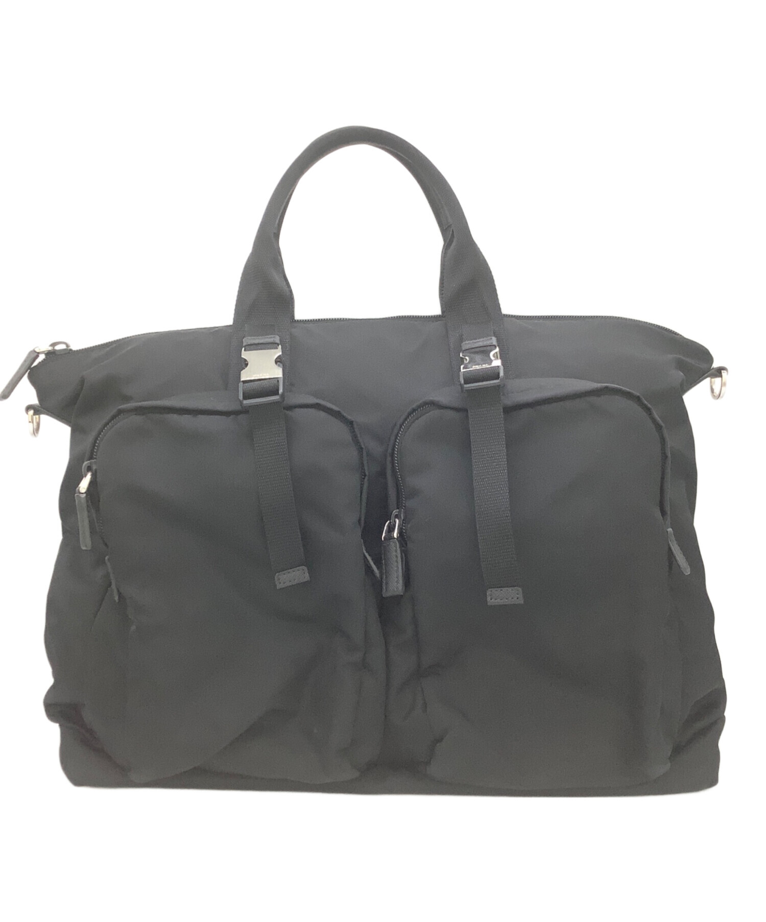中古・古着通販】PRADA (プラダ) 2WAYビジネスバッグ ブラック