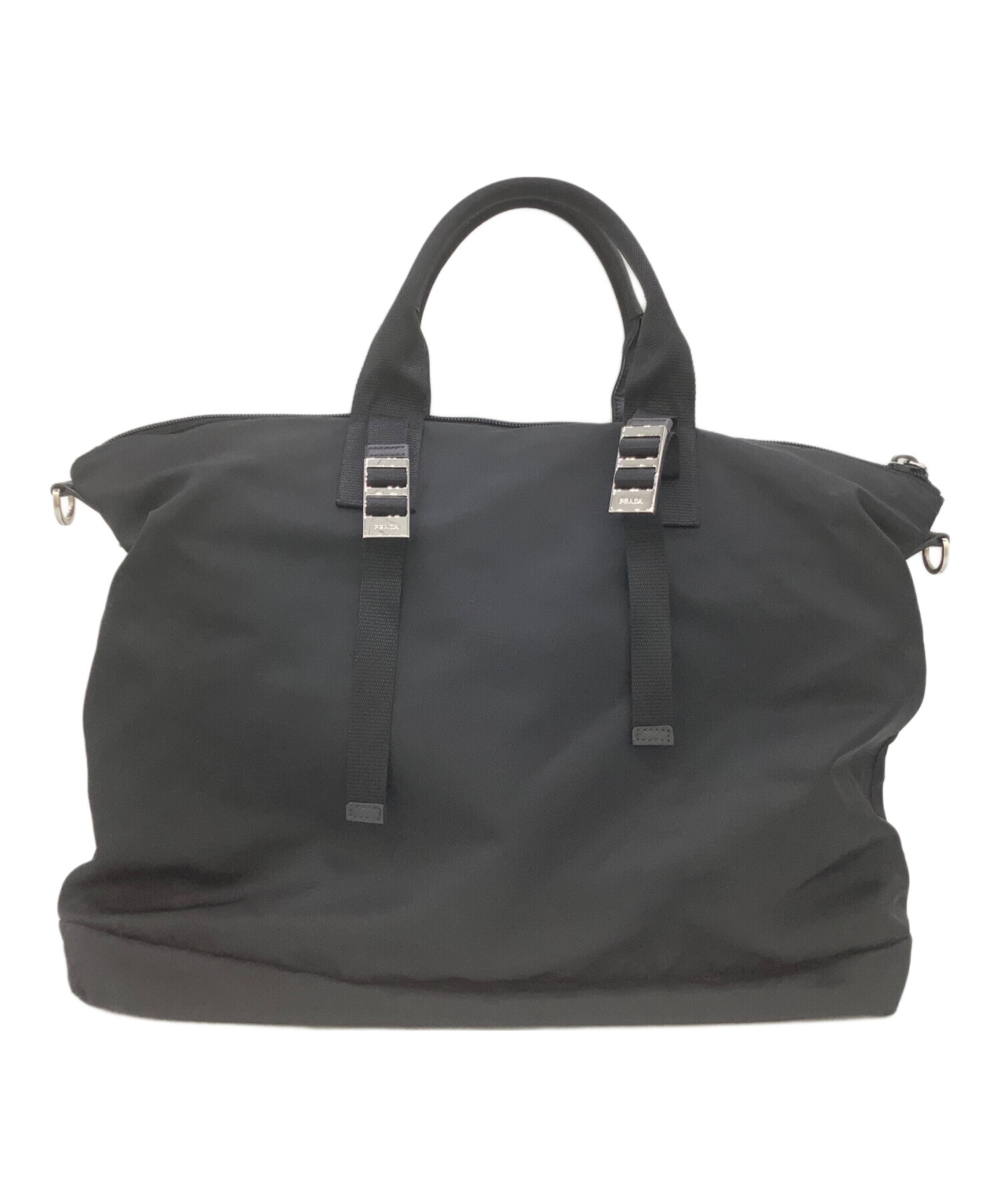 中古・古着通販】PRADA (プラダ) 2WAYビジネスバッグ ブラック