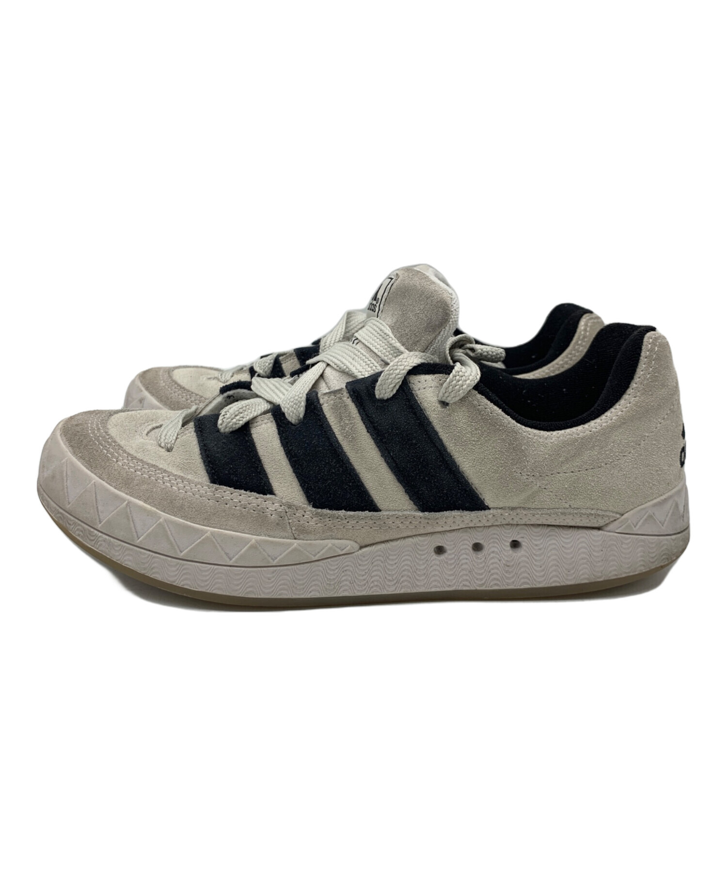 中古・古着通販】adidas (アディダス) スニーカー ブラック×ホワイト 