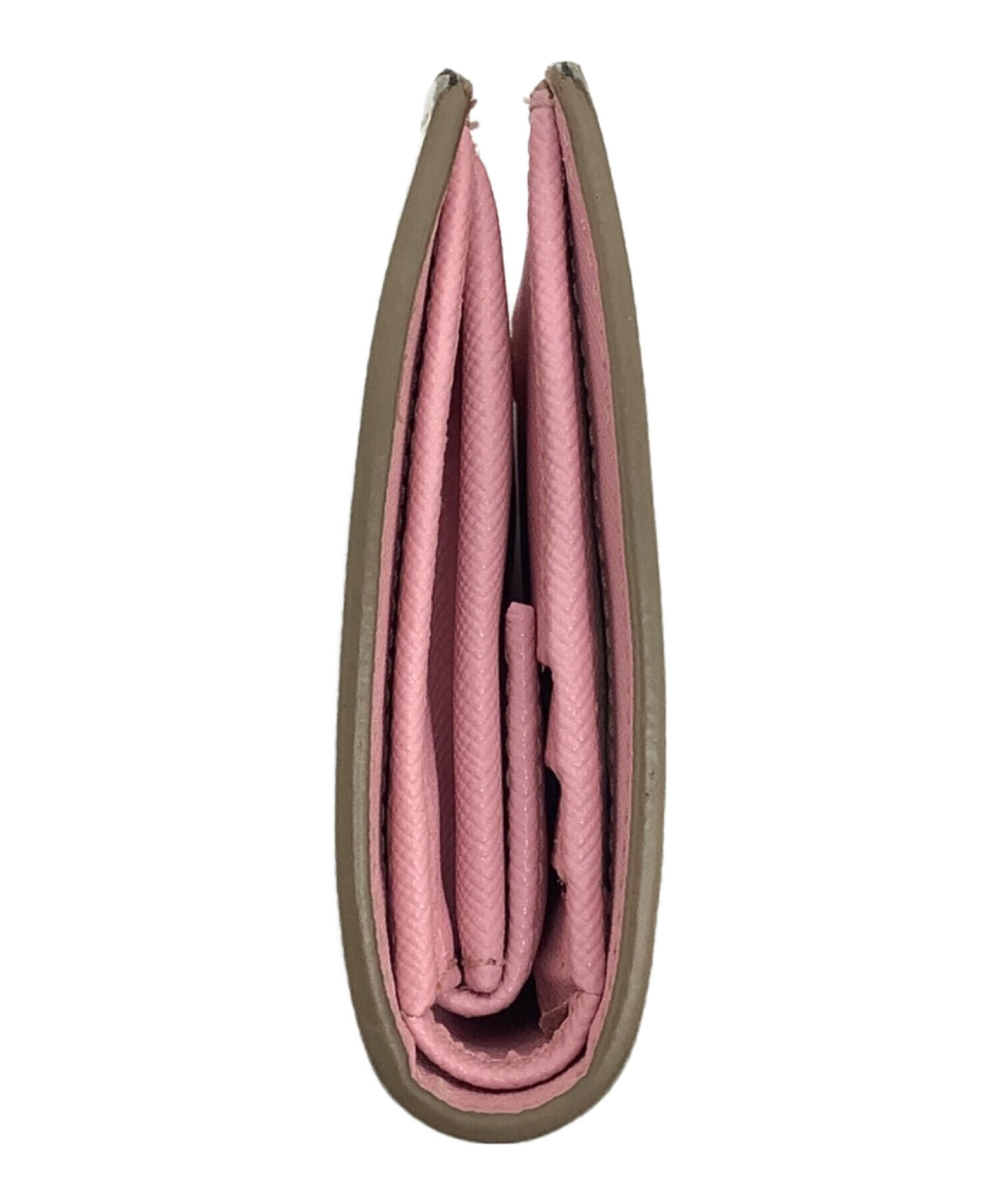 中古・古着通販】MARNI (マルニ) 2つ折り財布 ピンク×ホワイト