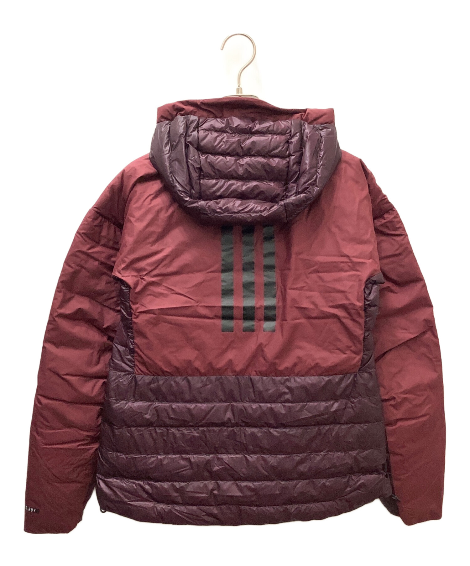 中古・古着通販】adidas (アディダス) ダウンジャケット レッド サイズ 