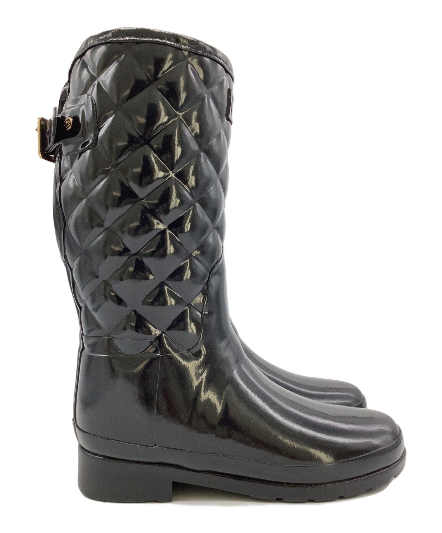 中古・古着通販】HUNTER (ハンター) キルティングレインブーツ