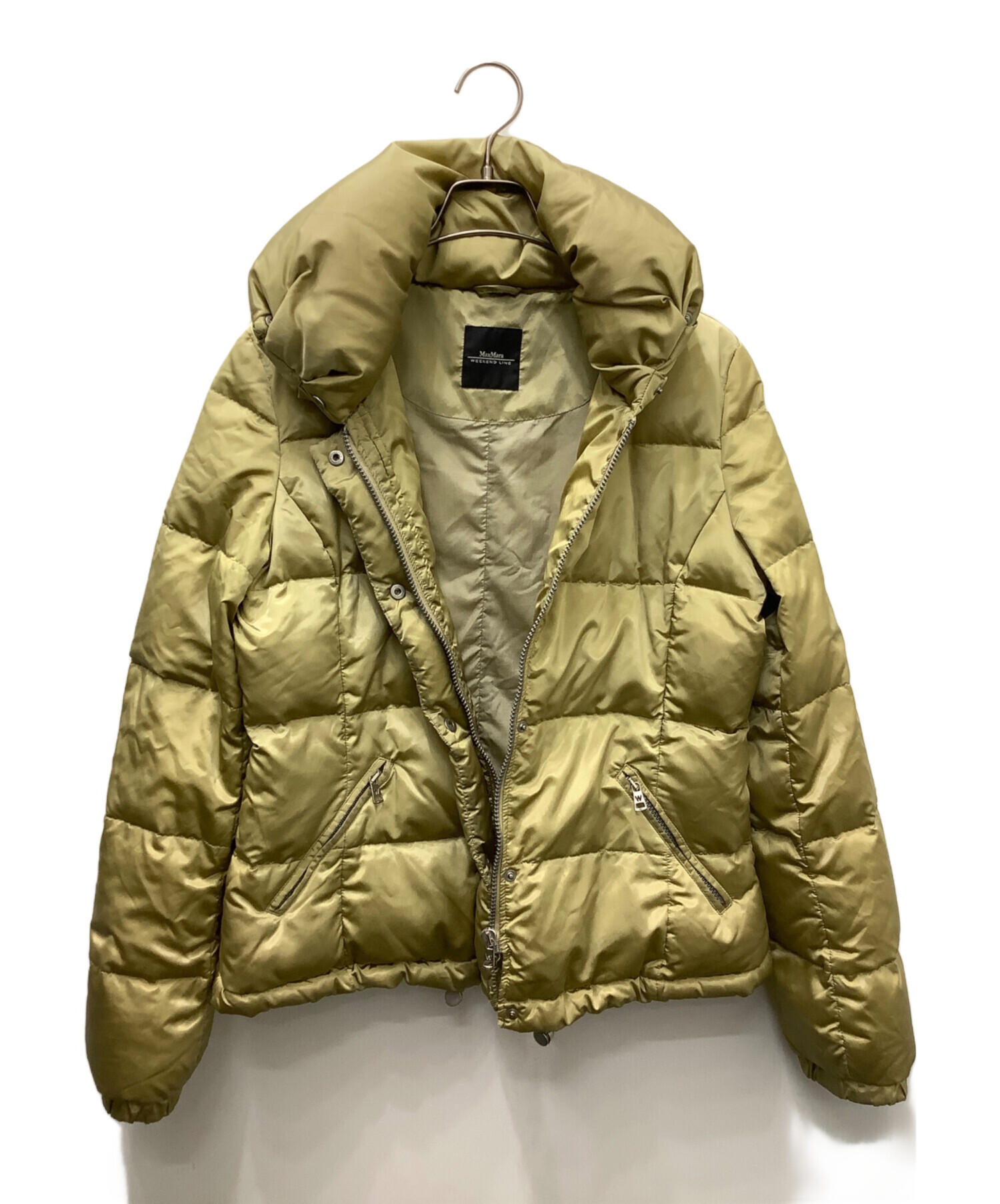中古・古着通販】MaxMara (マックスマーラ) ダウンジャケット ブラウン 