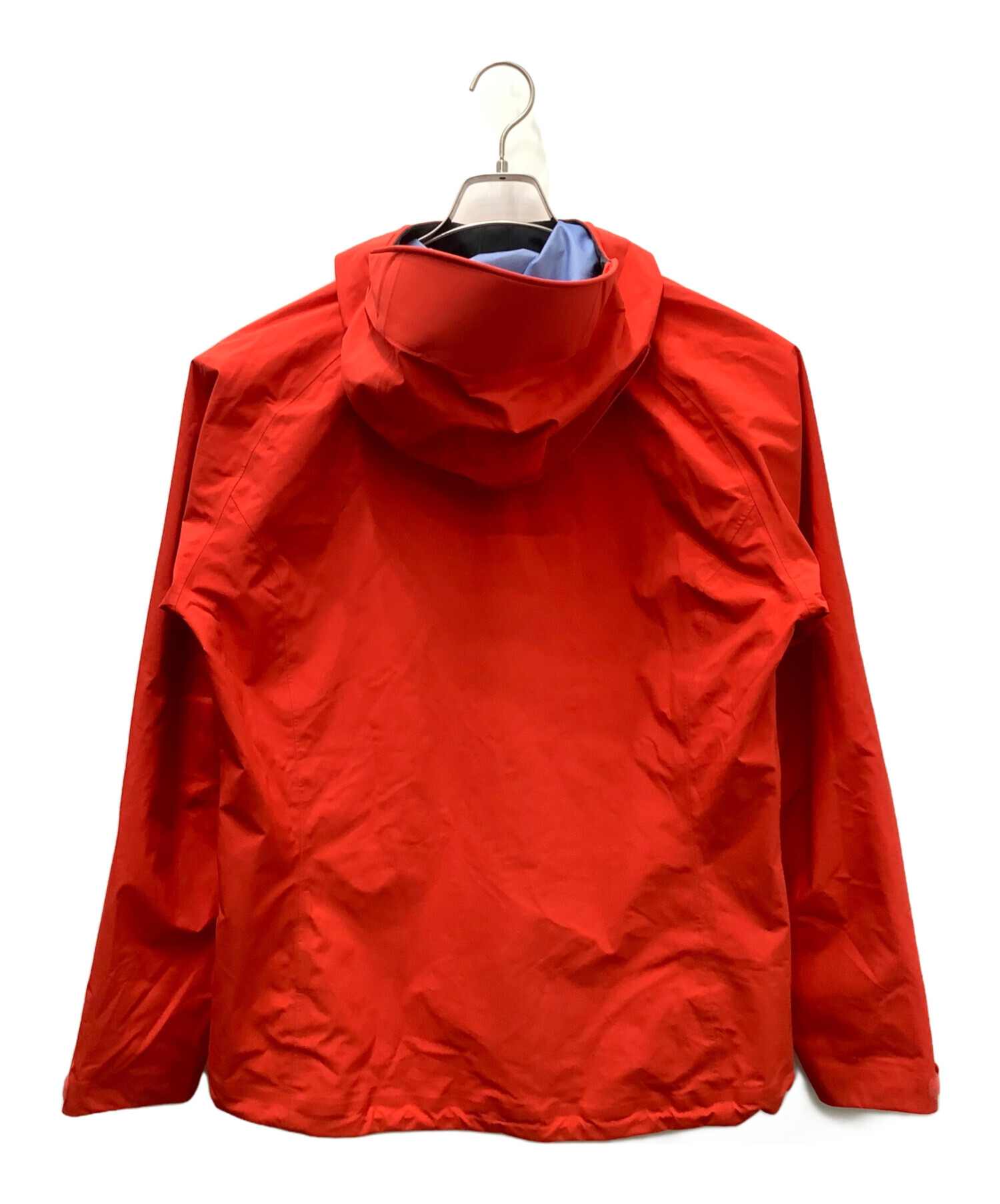 HAGLOFS ホグロフス パーカー M 赤 【古着】【中古】【送料無料】 Haglofs - HAGLOFS ホグロフス マウンテンパーカー M 黒 【古着