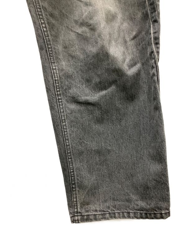 中古・古着通販】stein (シュタイン) ワイドテーパードデニムパンツ