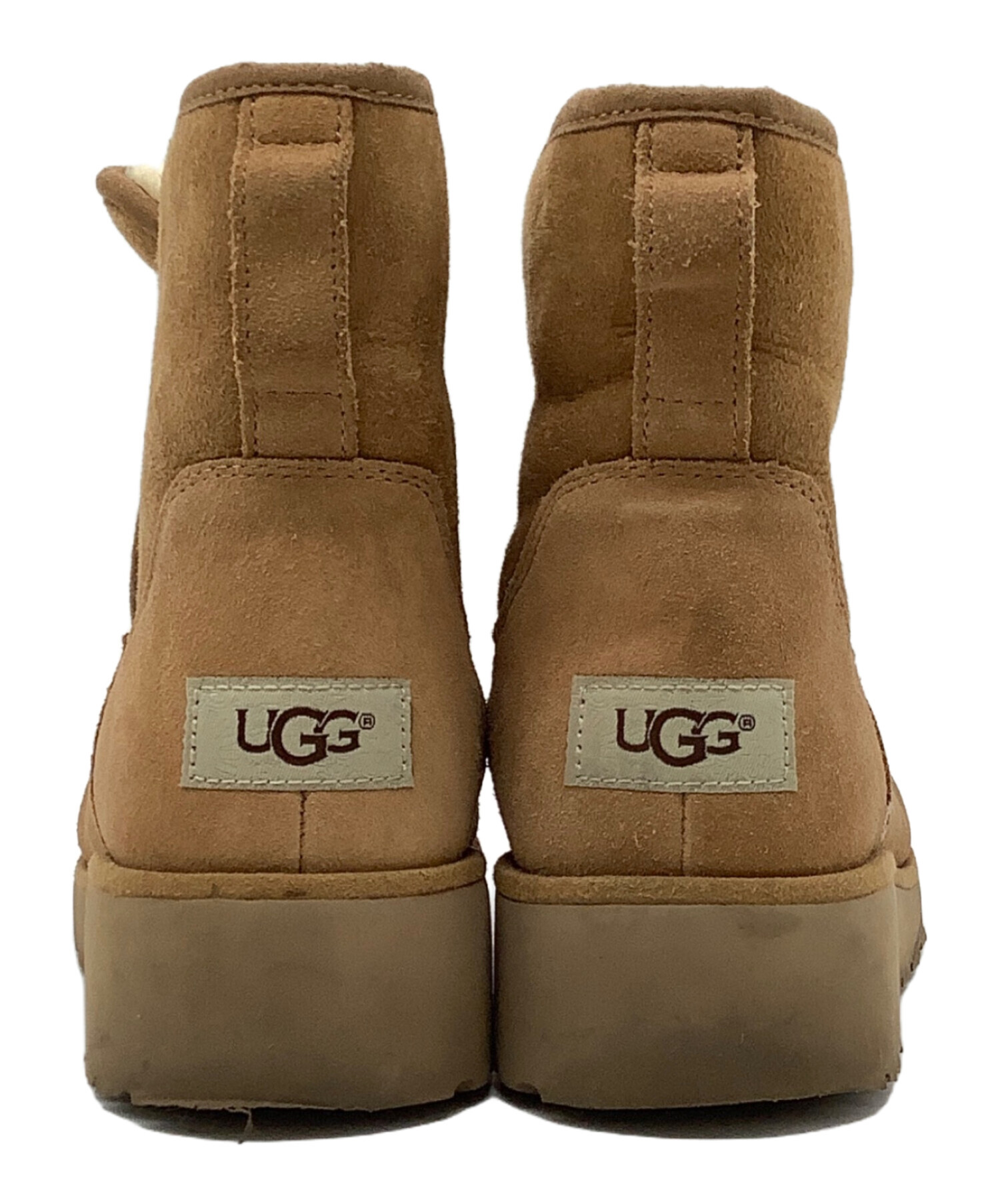 UGG ムートンブーツ ブラウン サイズ#24cm #冬の暖かさ 中古・古着通販】UGG (アグ) ムートンブーツ ブラウン サイズ:24