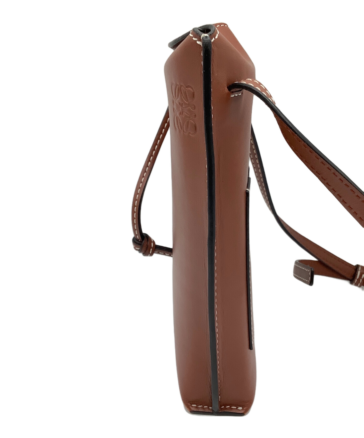 LOEWE ロエベ ゲートポケット 中古 中古・古着通販】LOEWE (ロエベ) ゲートポケット ブラウン｜ブランド