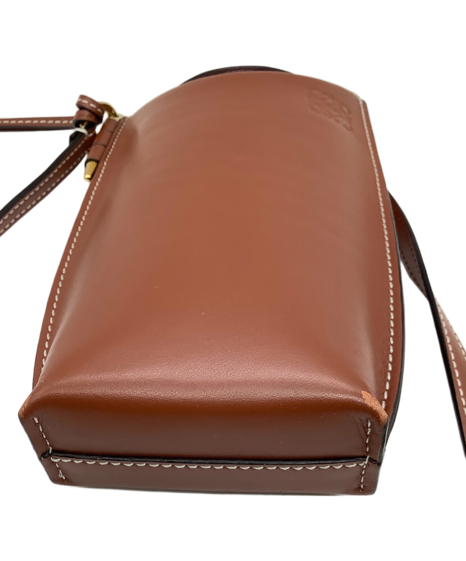 中古・古着通販】LOEWE (ロエベ) ゲートポケット ブラウン｜ブランド 